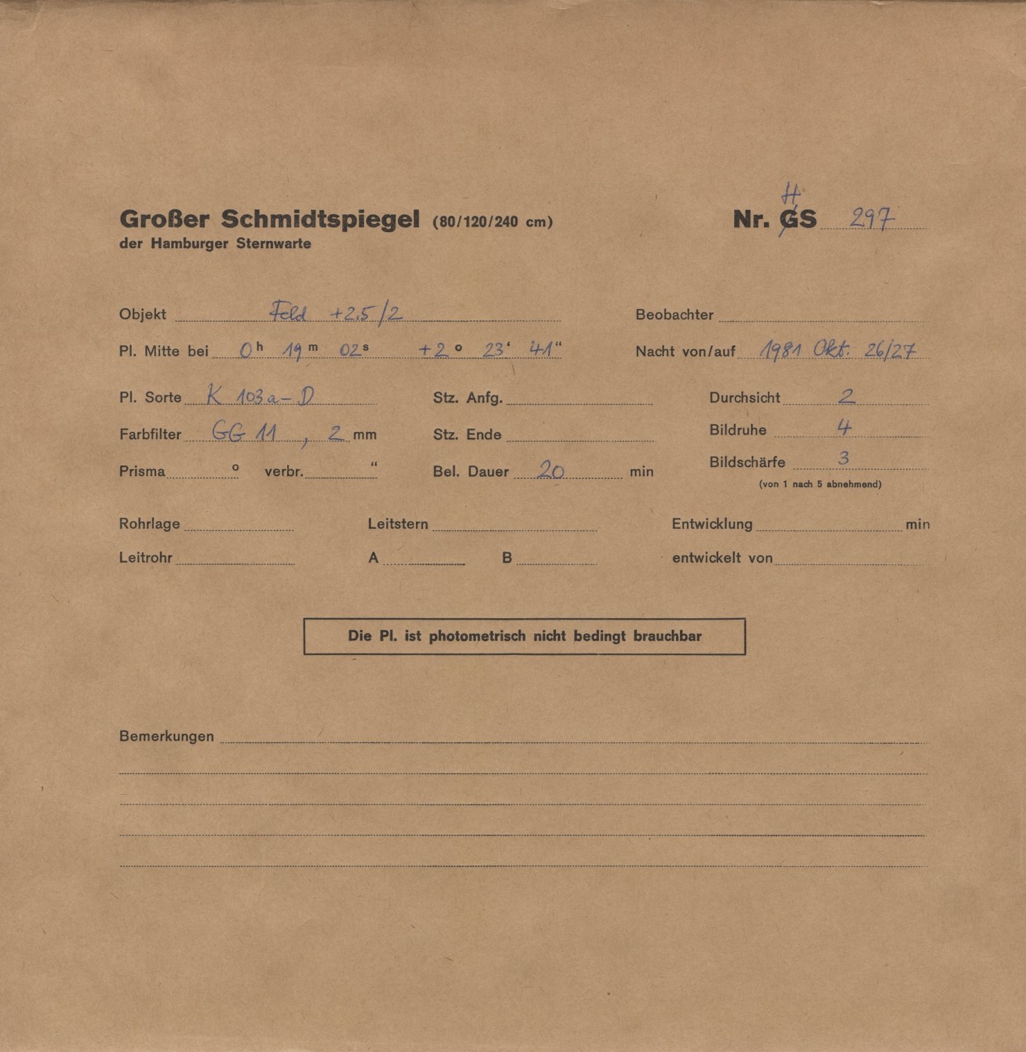 Logpage