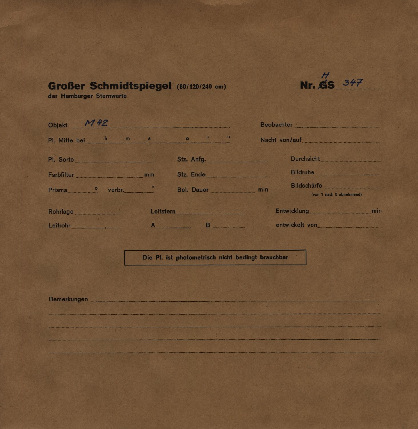 Logpage