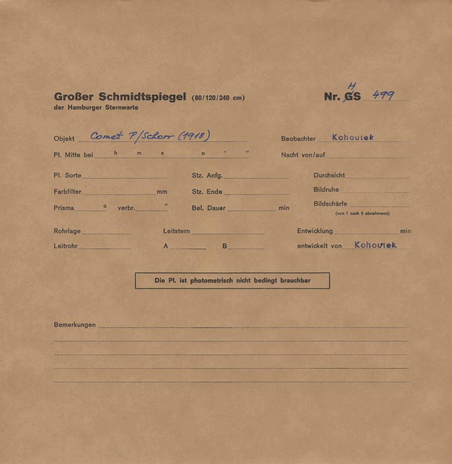 Logpage