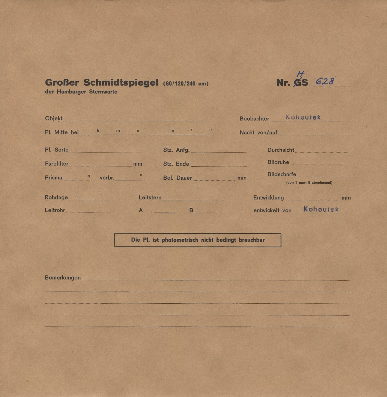 Logpage