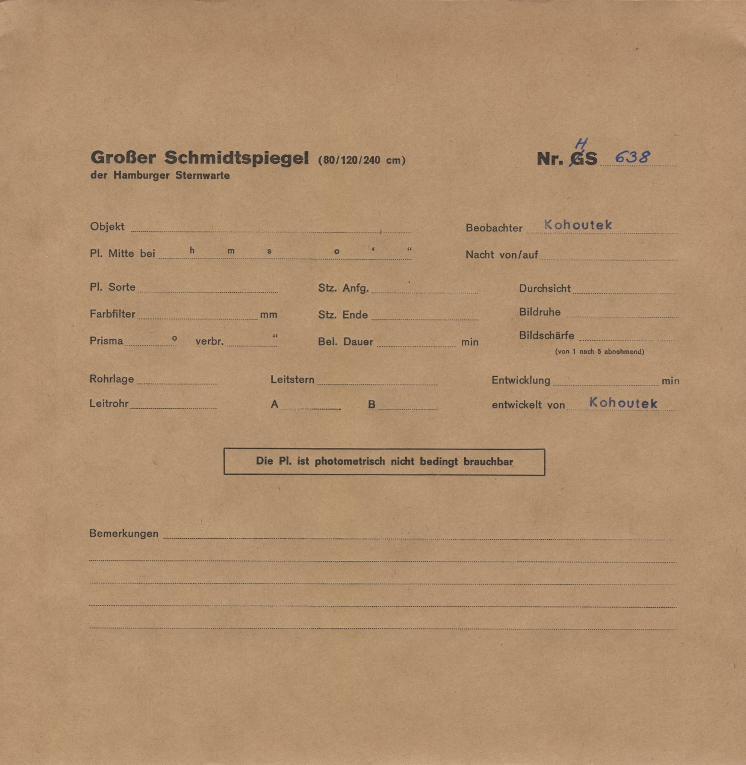 Logpage