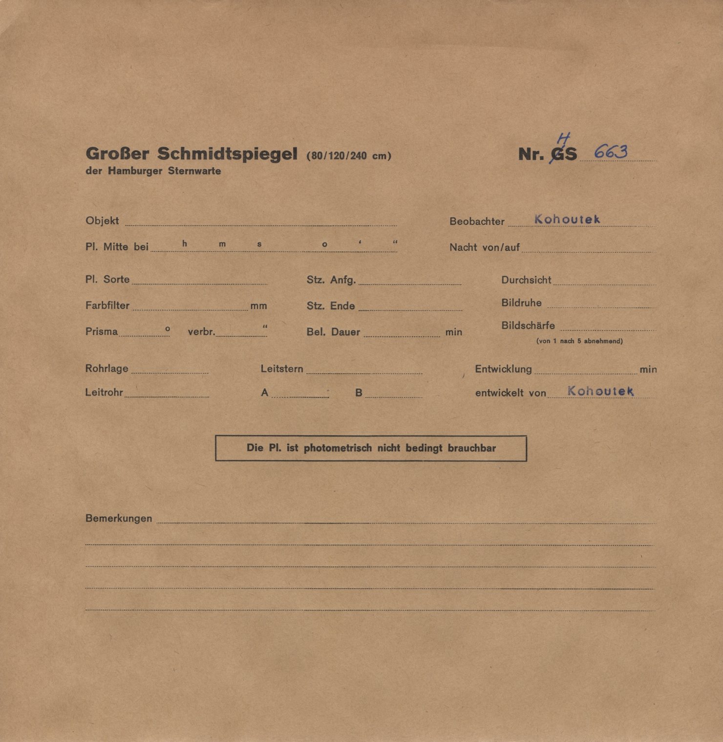 Logpage