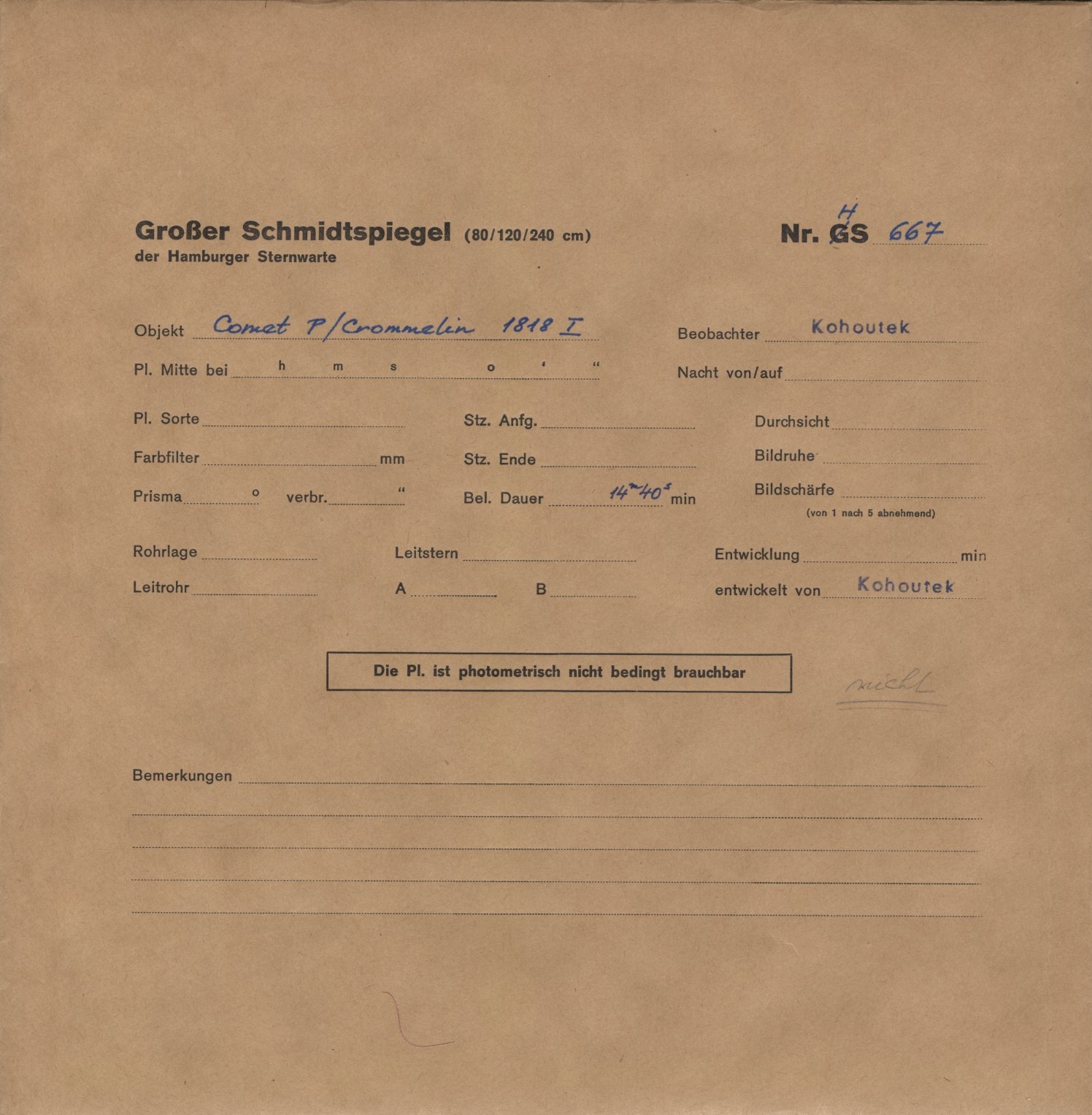 Logpage