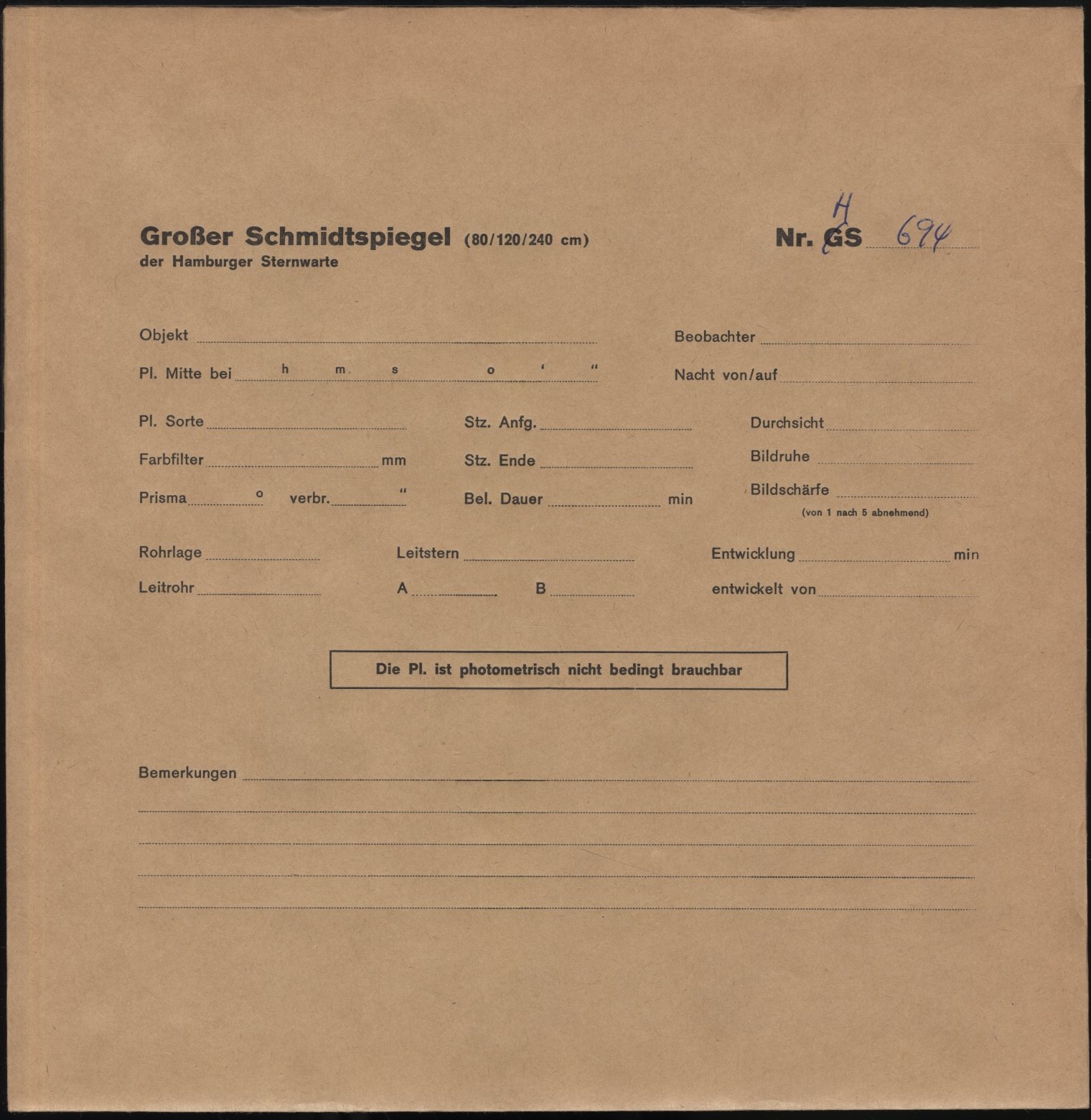 Logpage