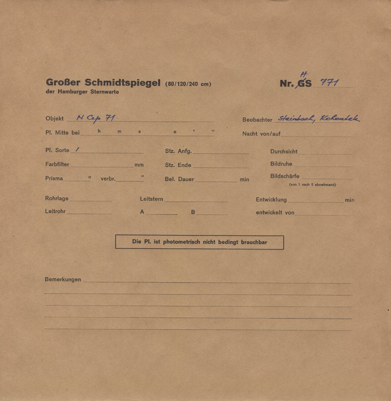 Logpage