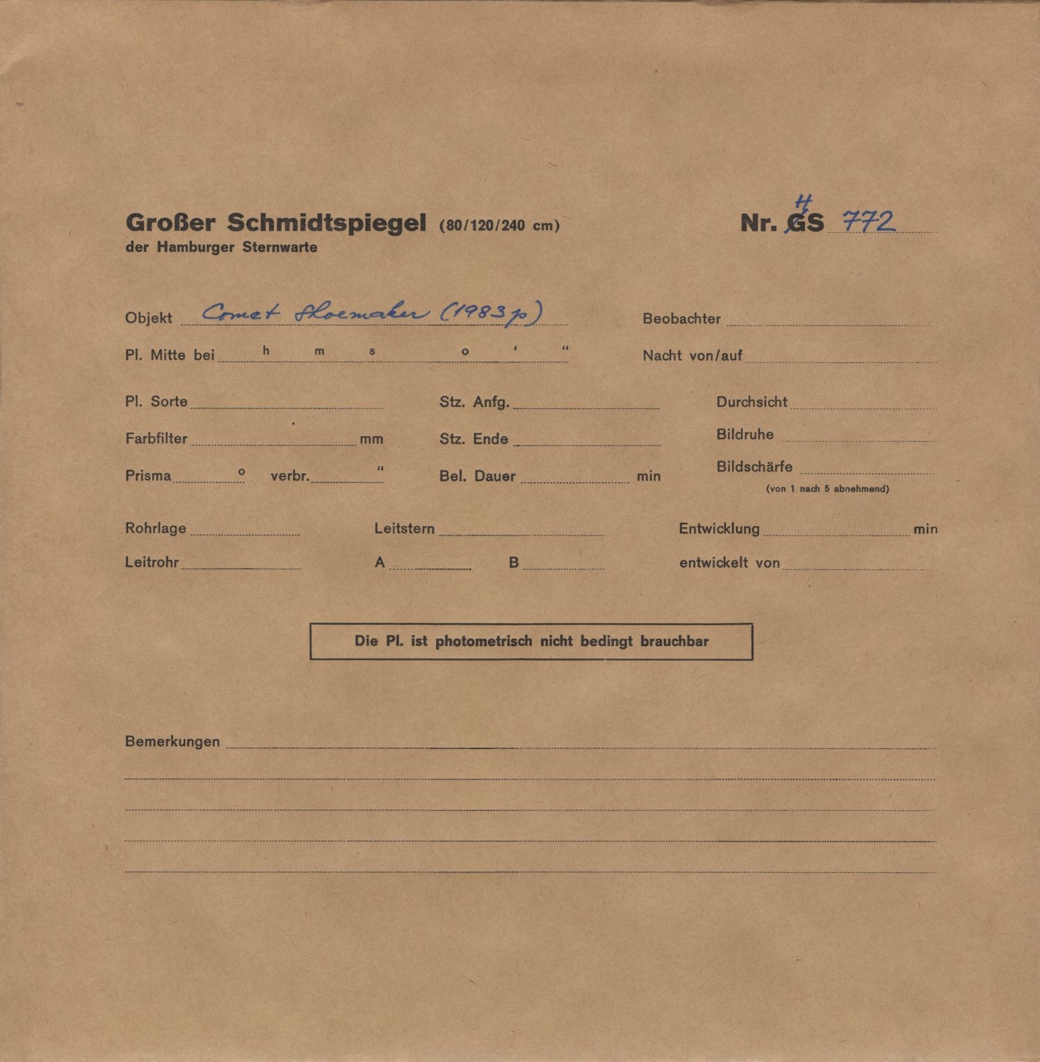 Logpage