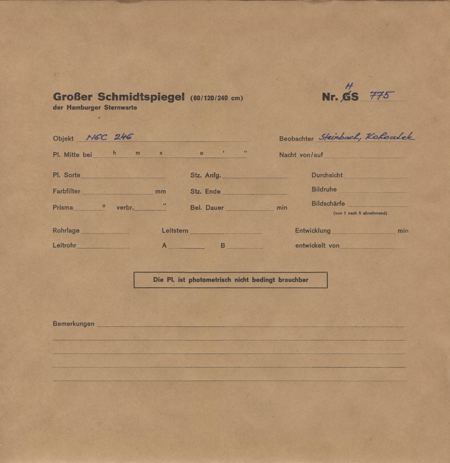Logpage