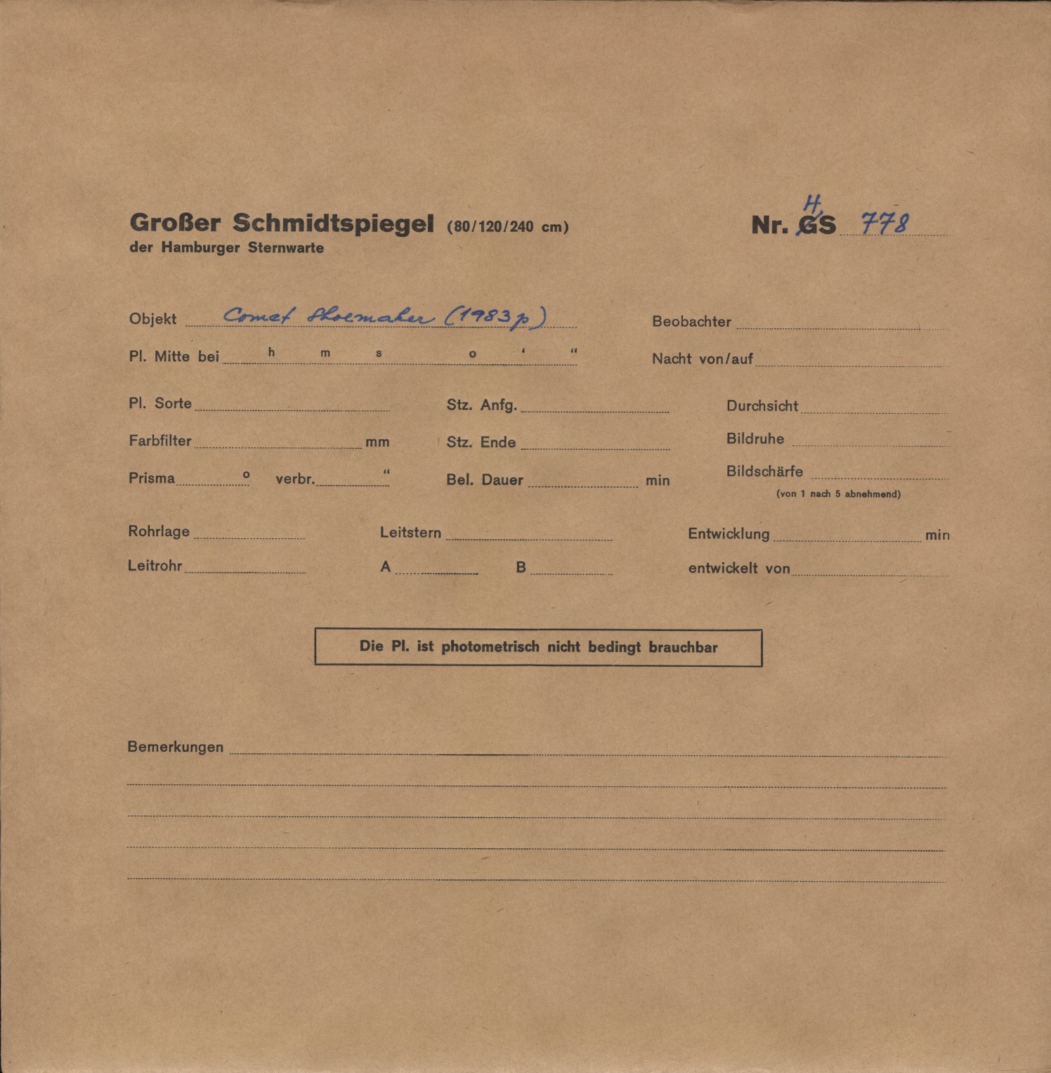 Logpage