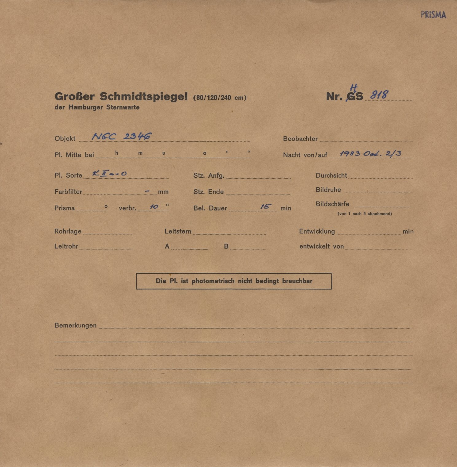 Logpage