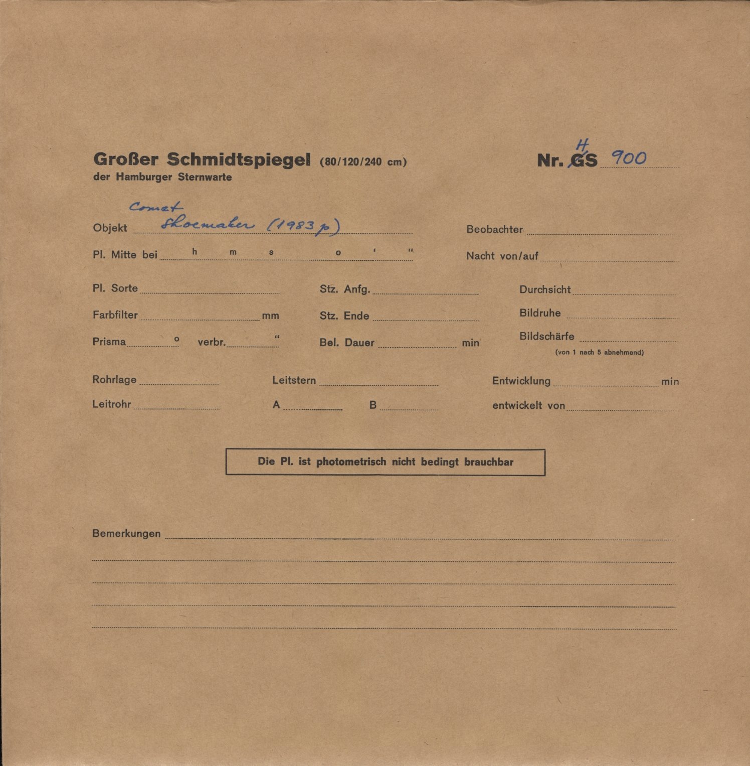 Logpage
