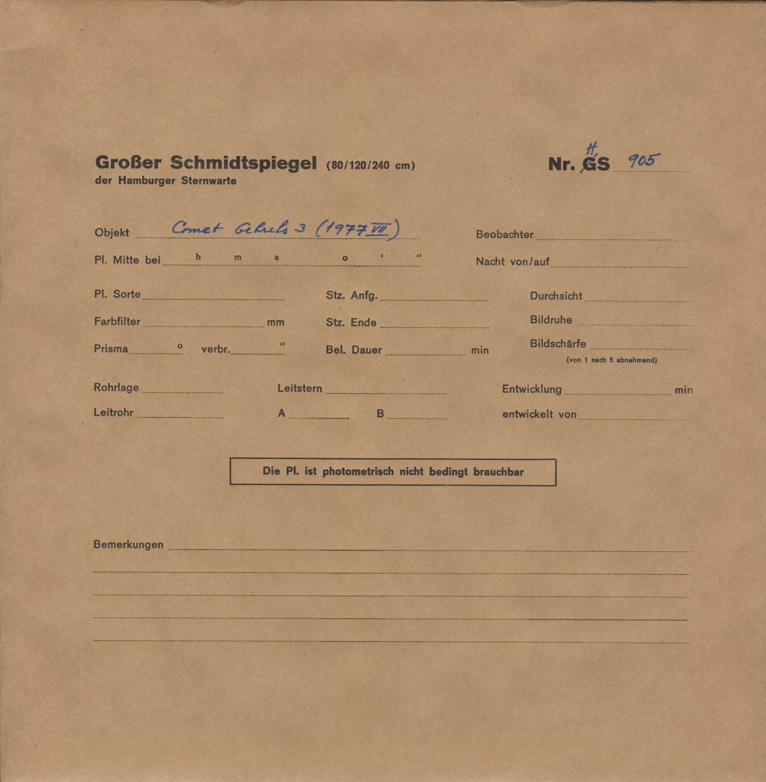 Logpage