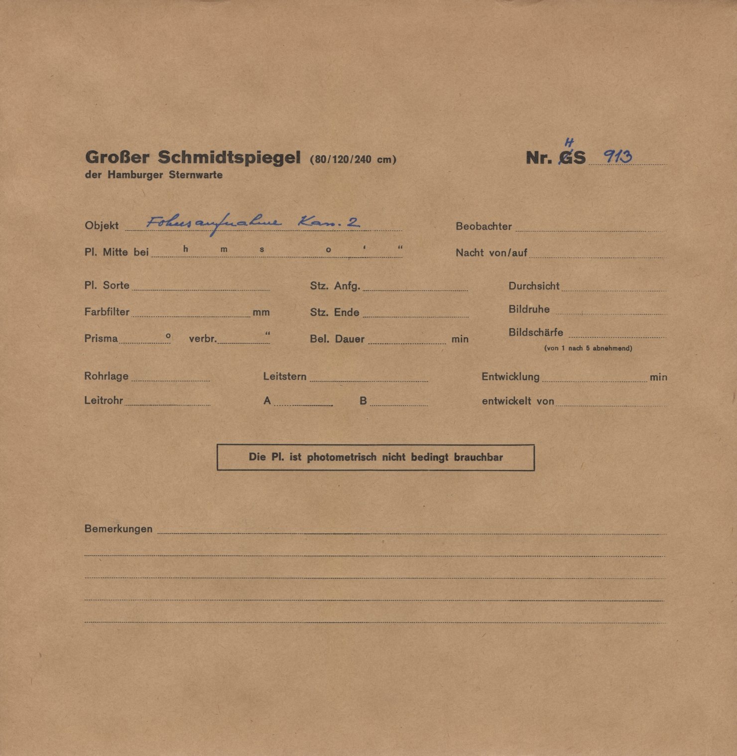 Logpage