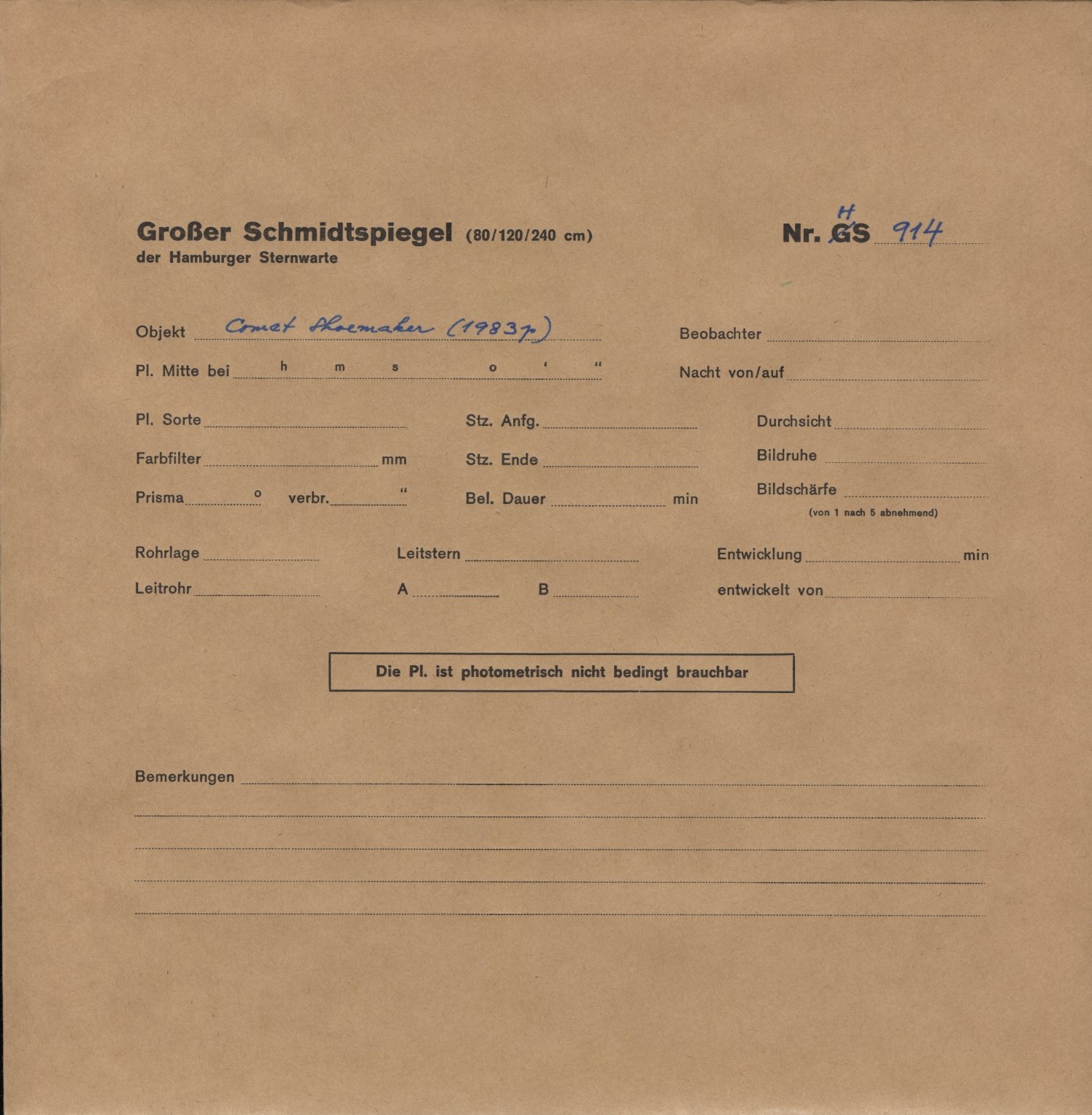 Logpage
