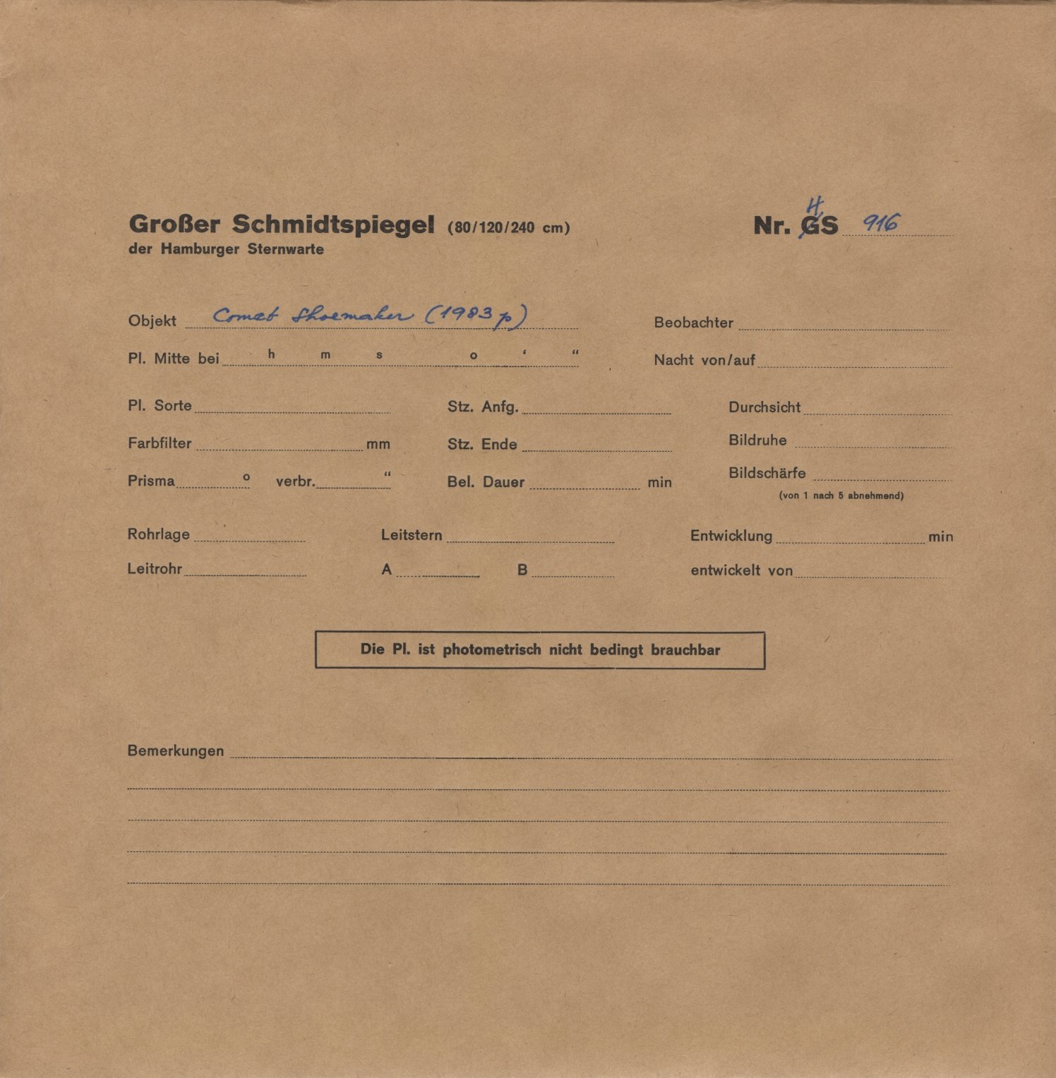 Logpage