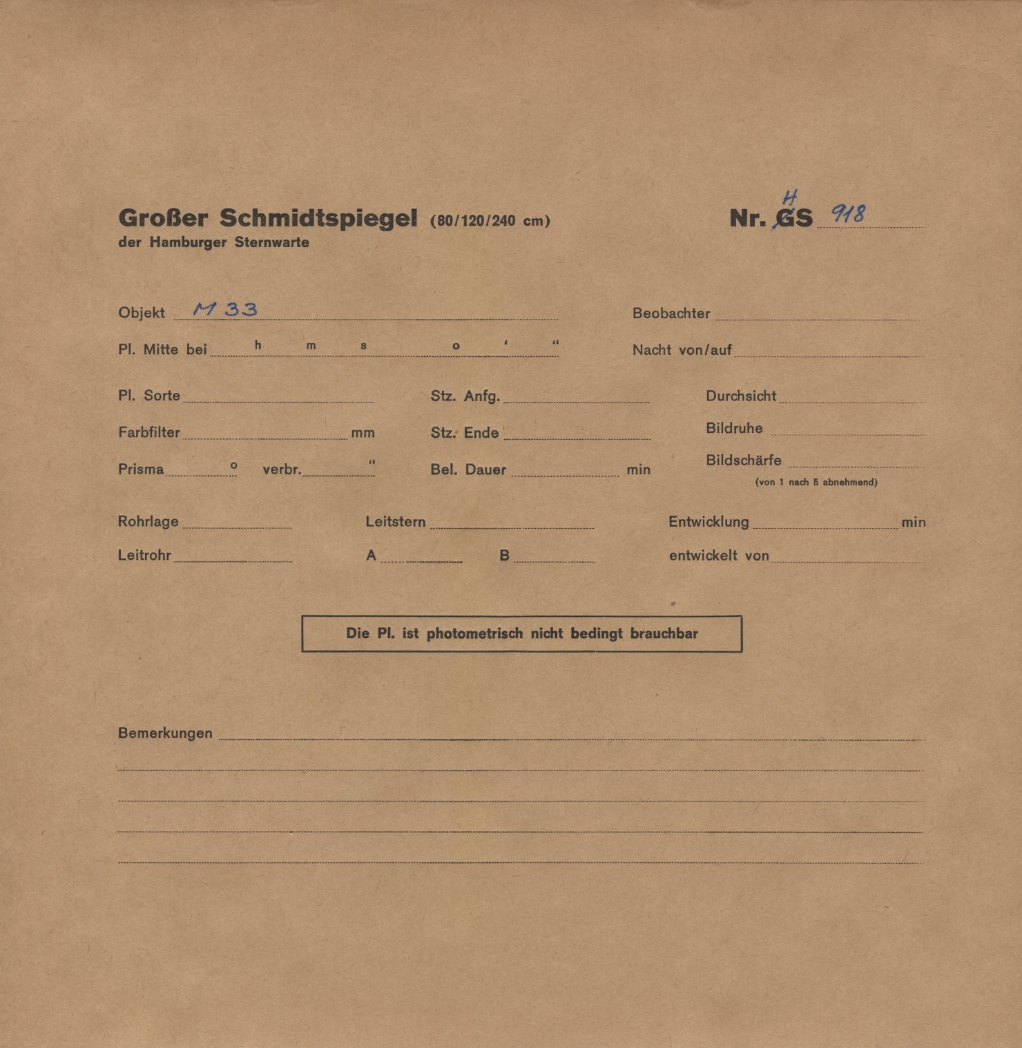 Logpage