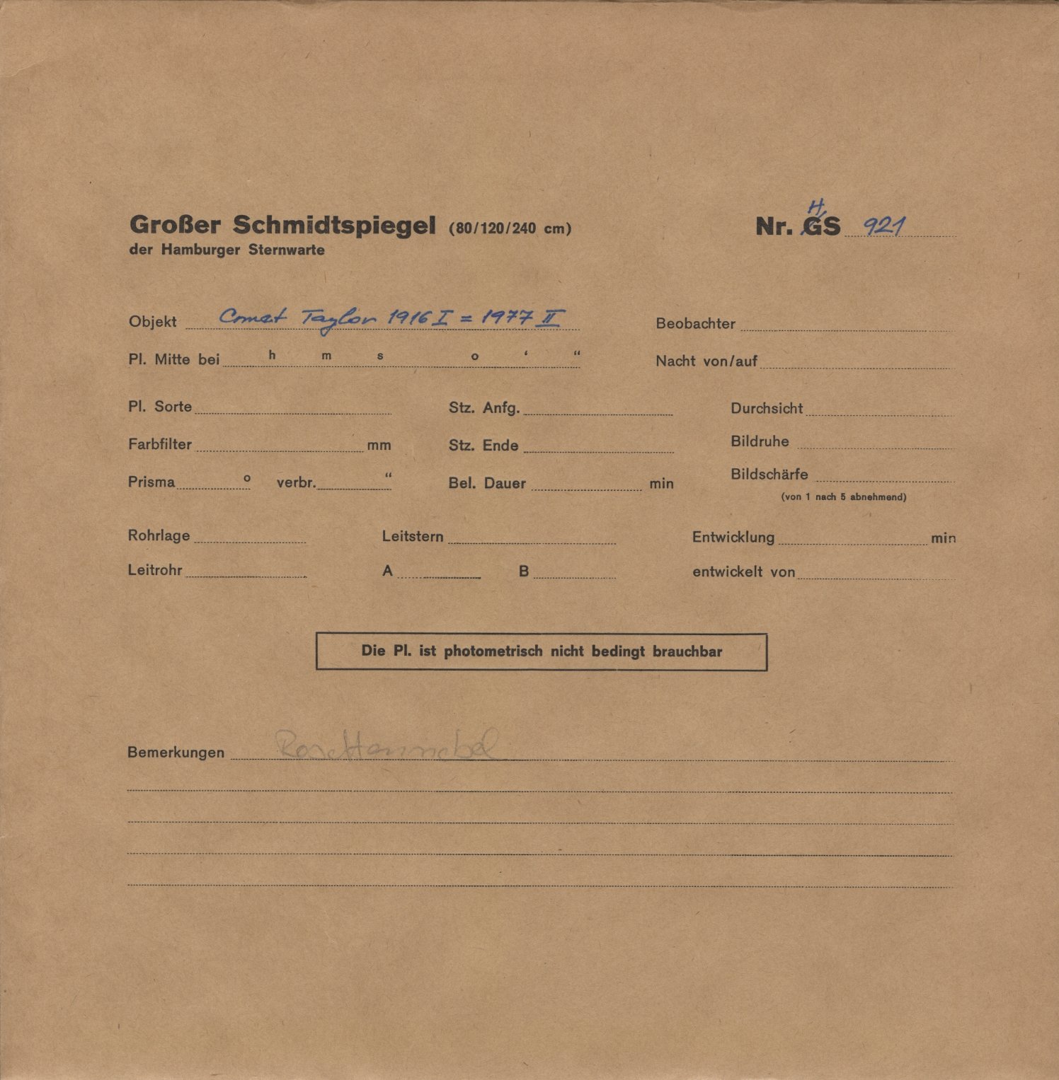 Logpage