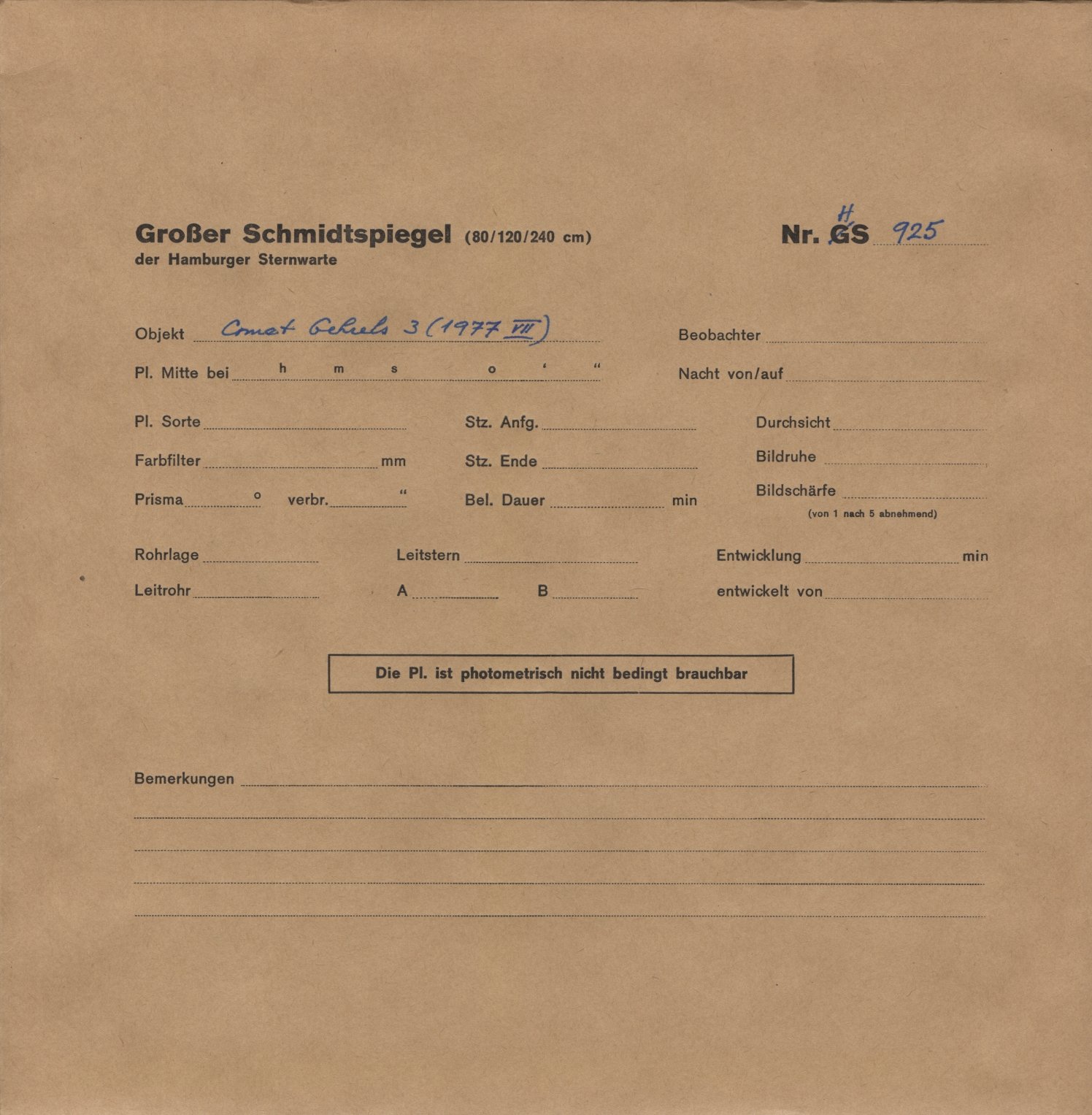 Logpage