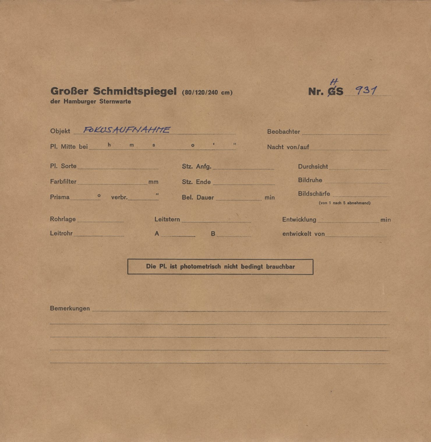 Logpage