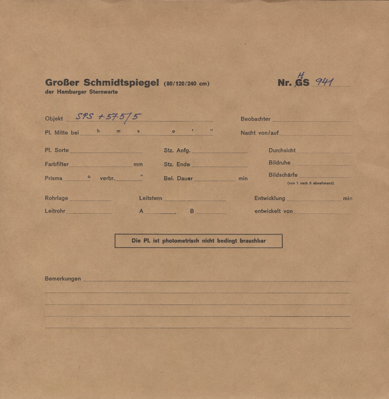 Logpage