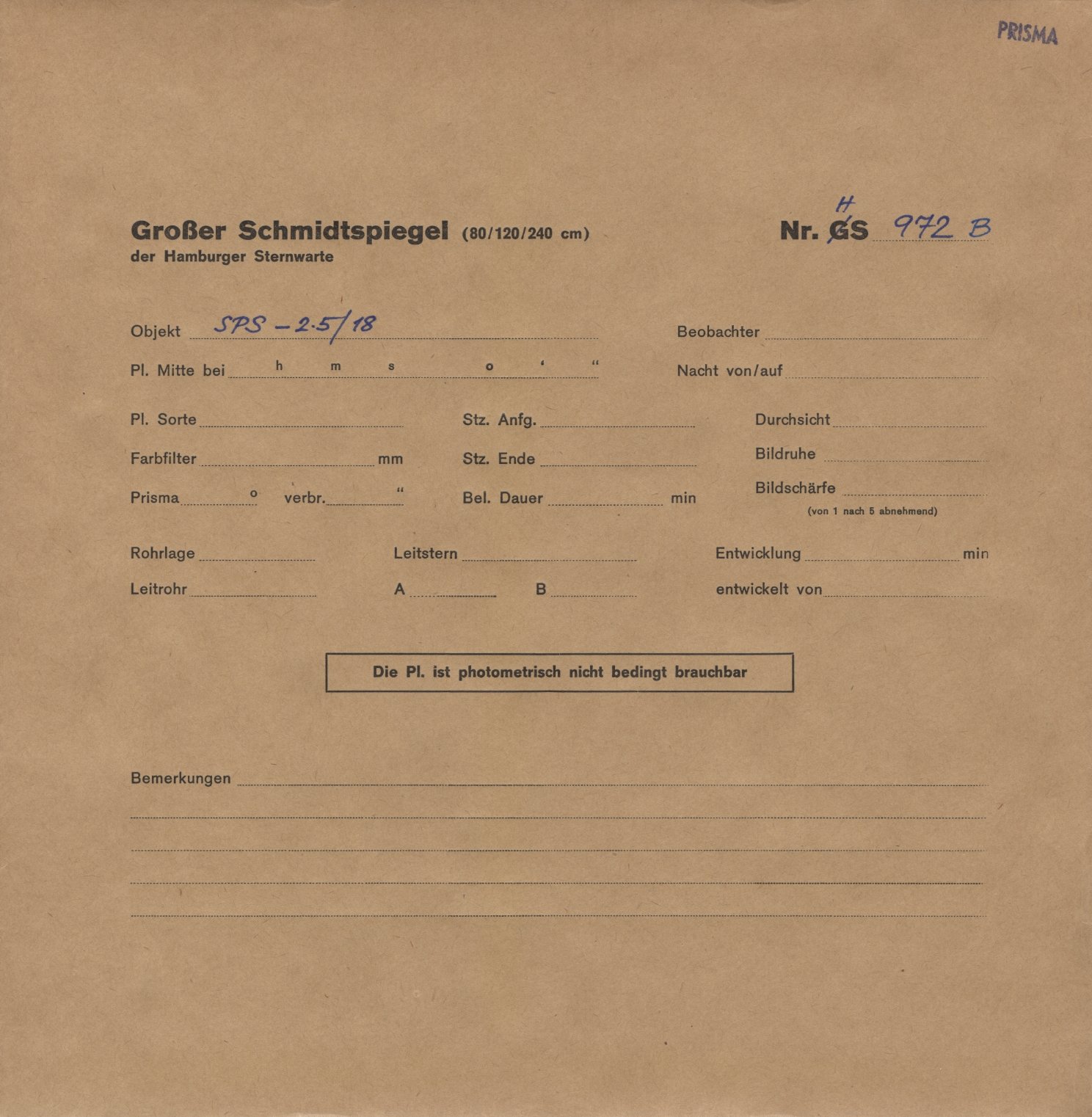 Logpage