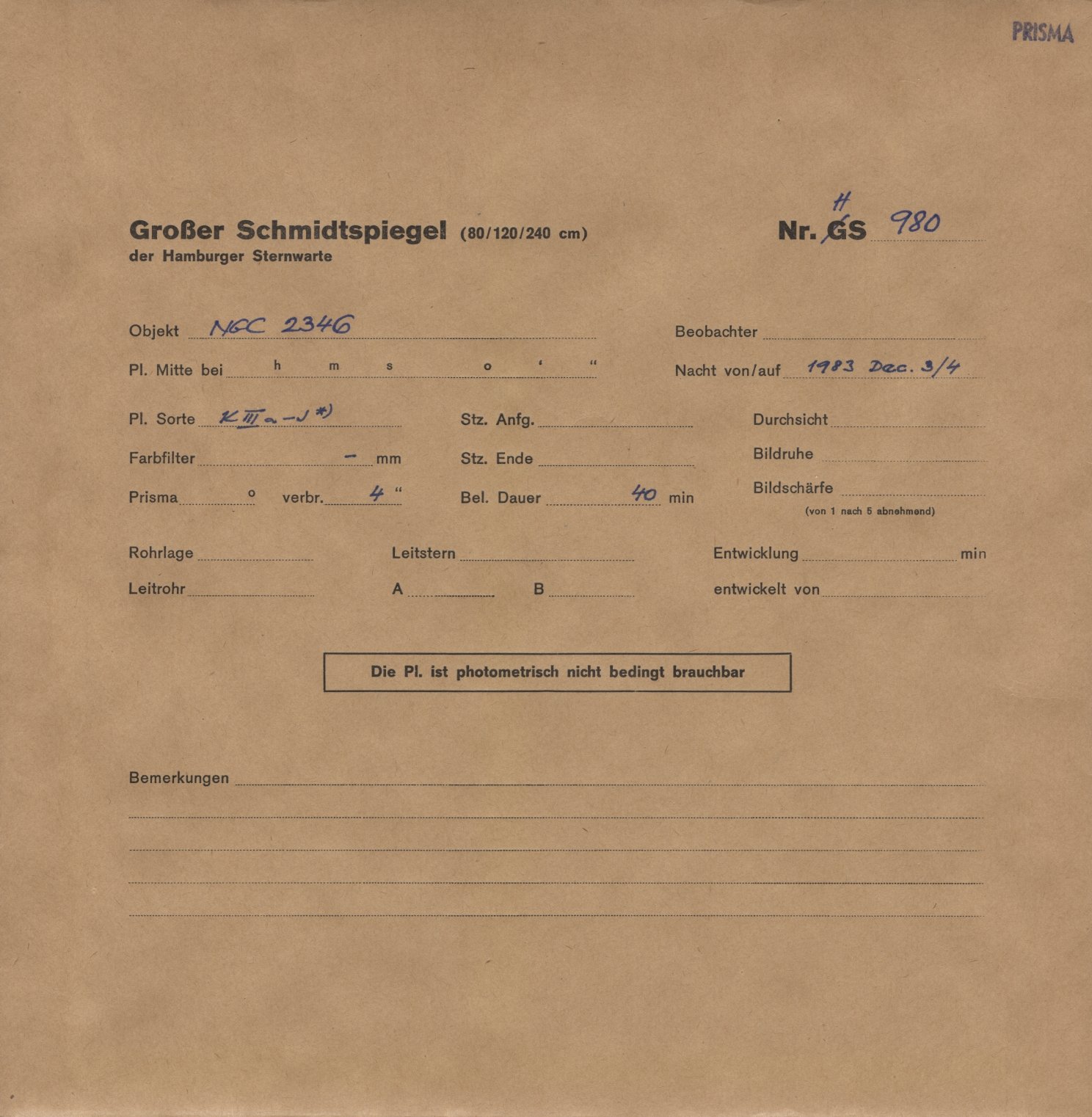 Logpage