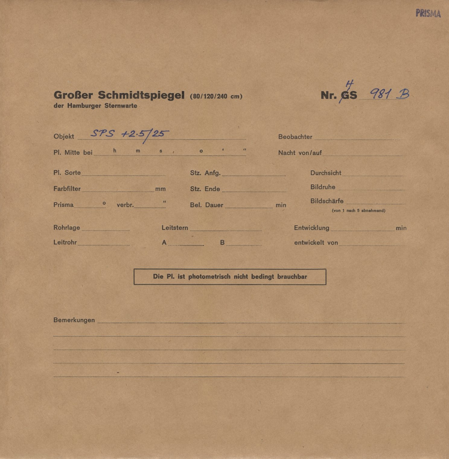 Logpage