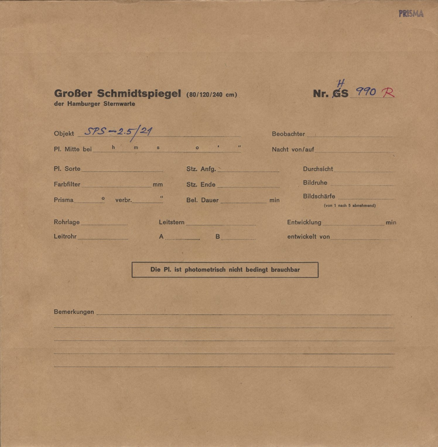 Logpage