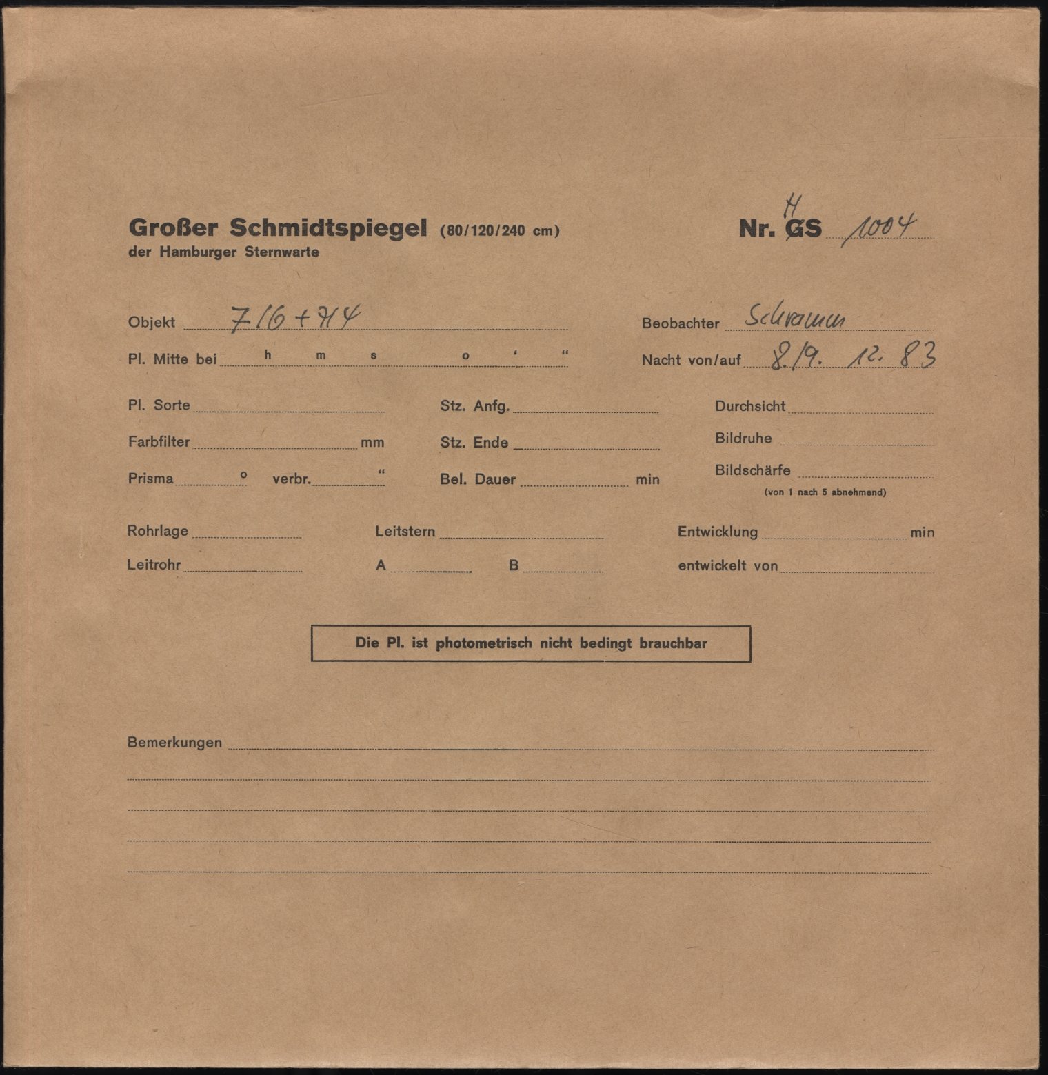 Logpage