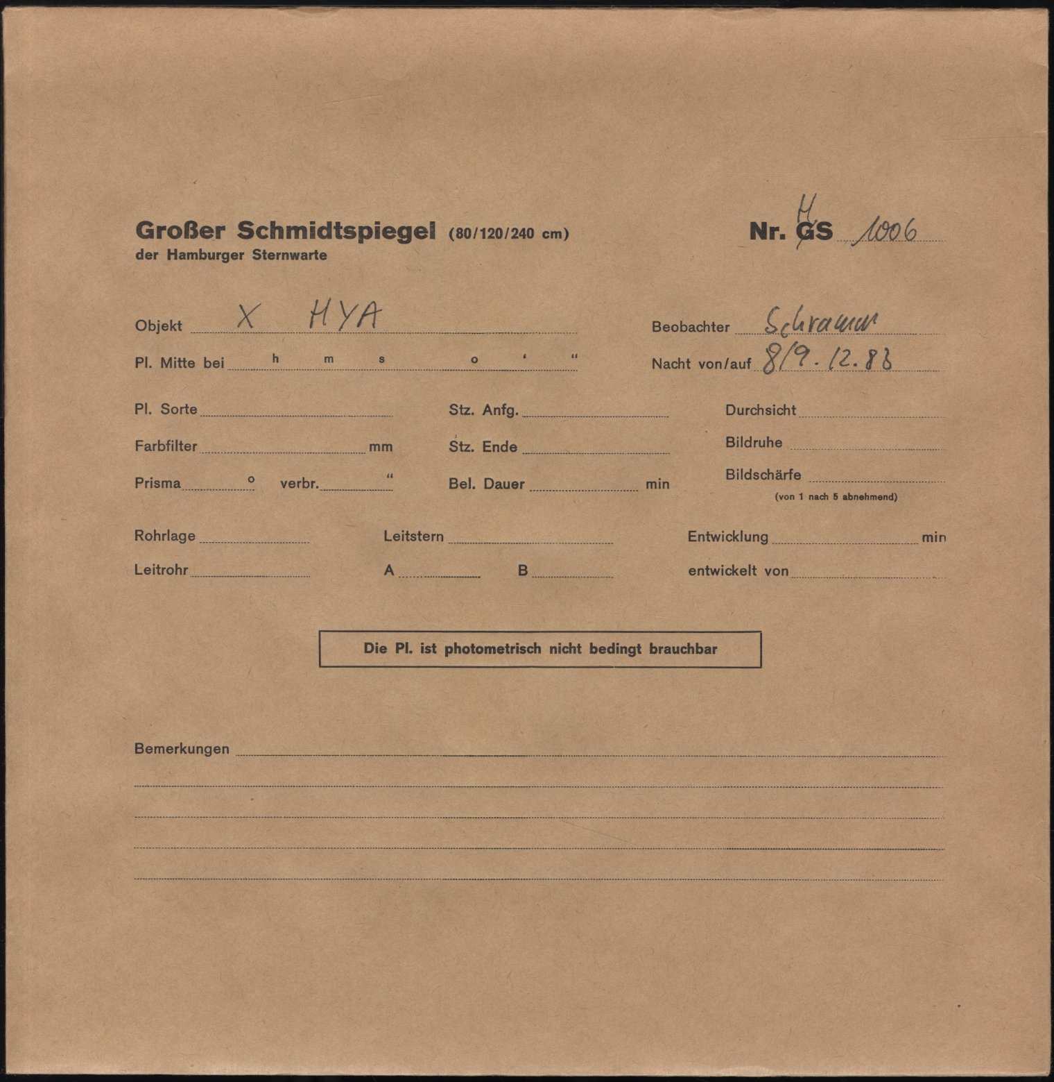 Logpage