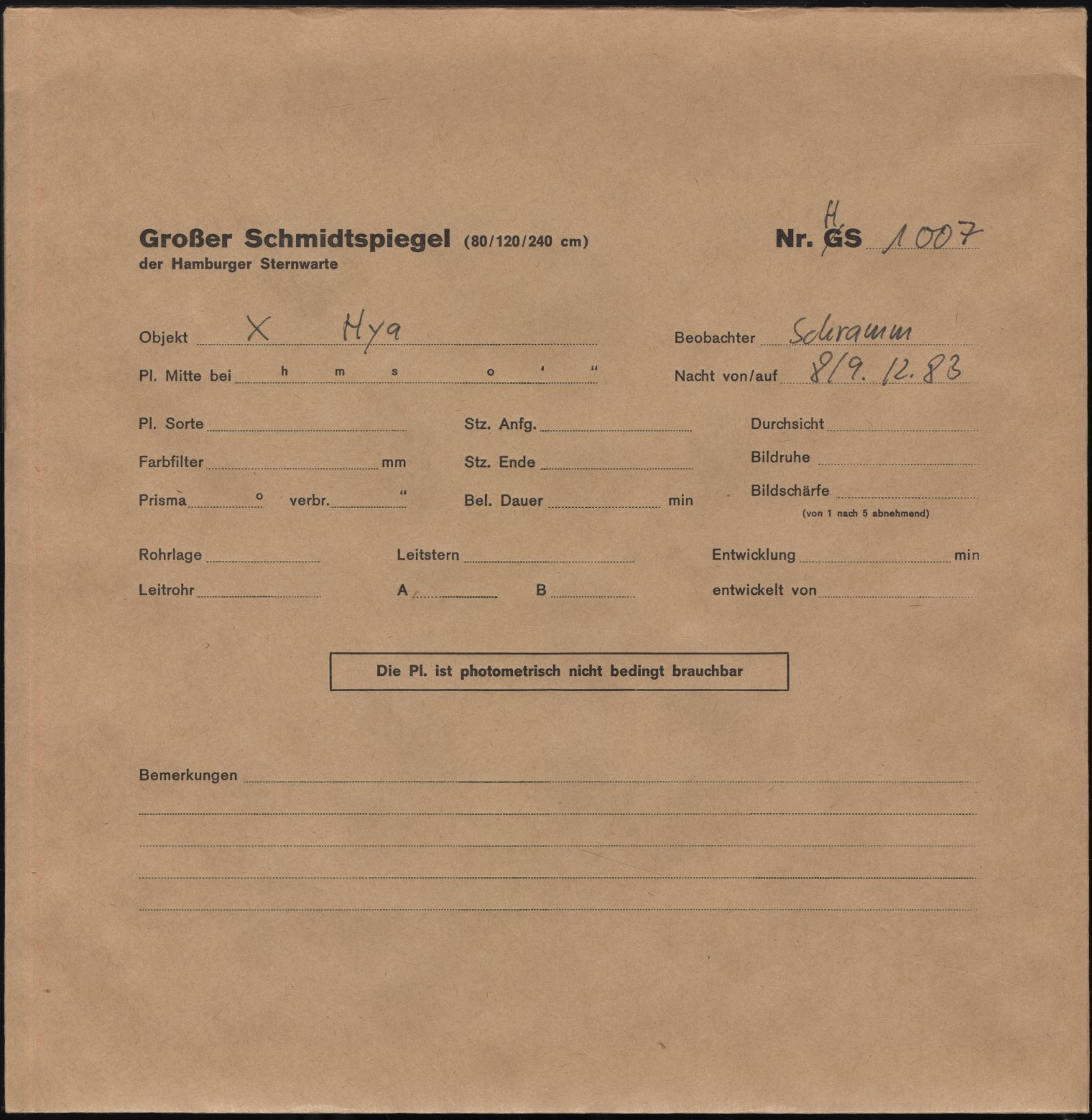 Logpage