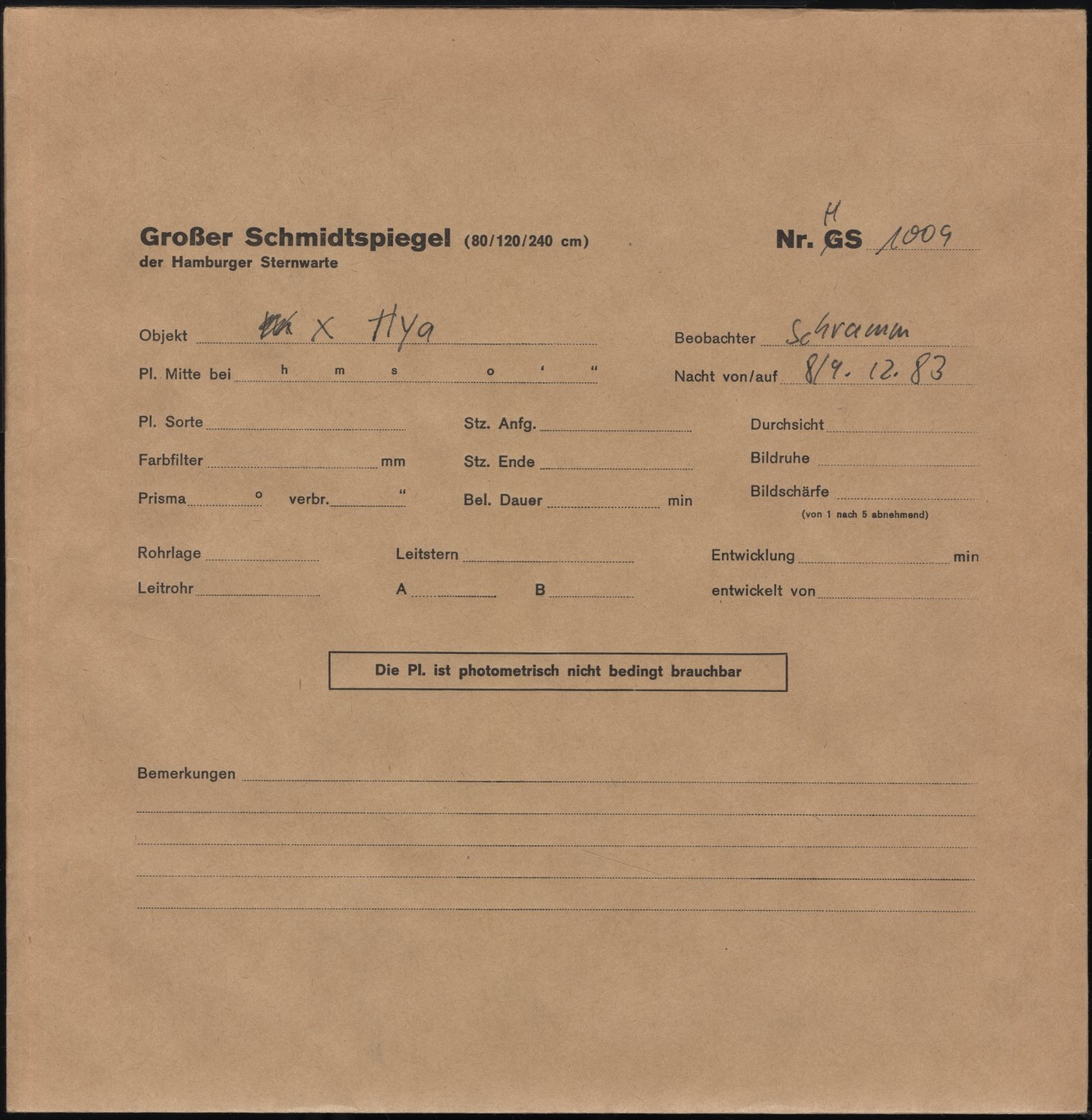 Logpage
