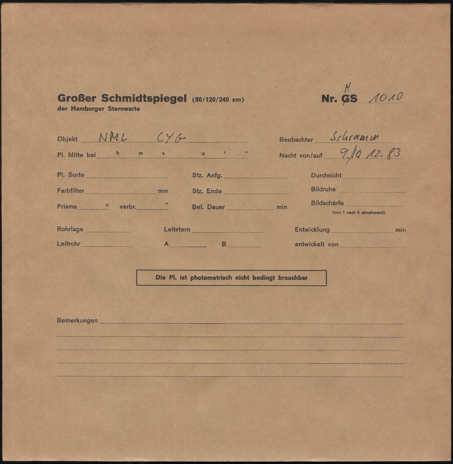 Logpage