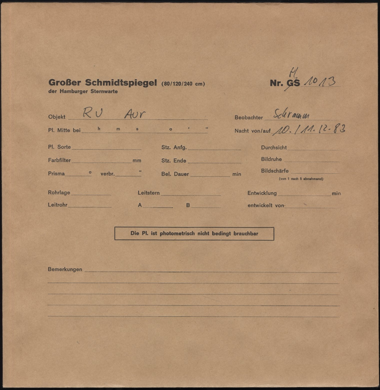 Logpage
