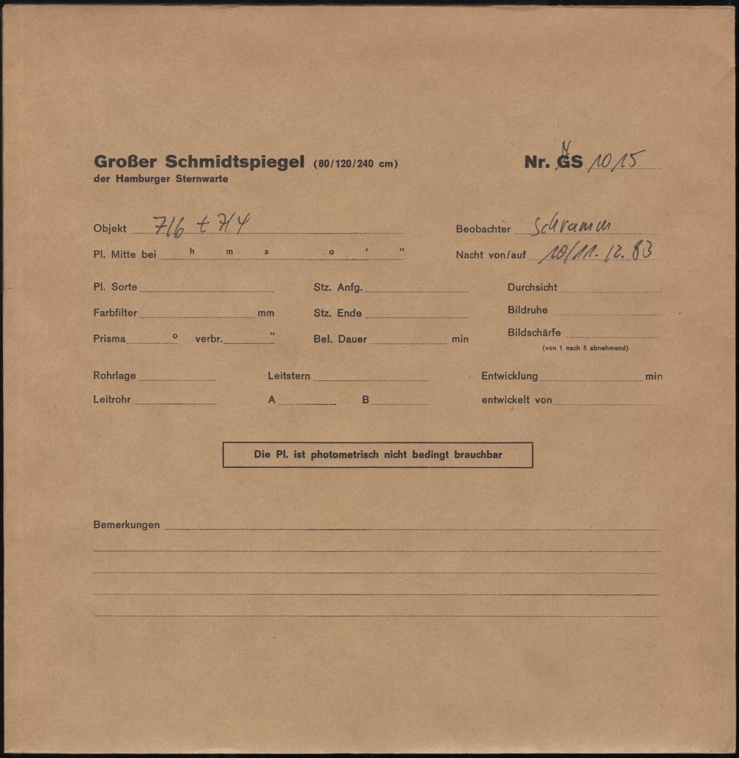 Logpage