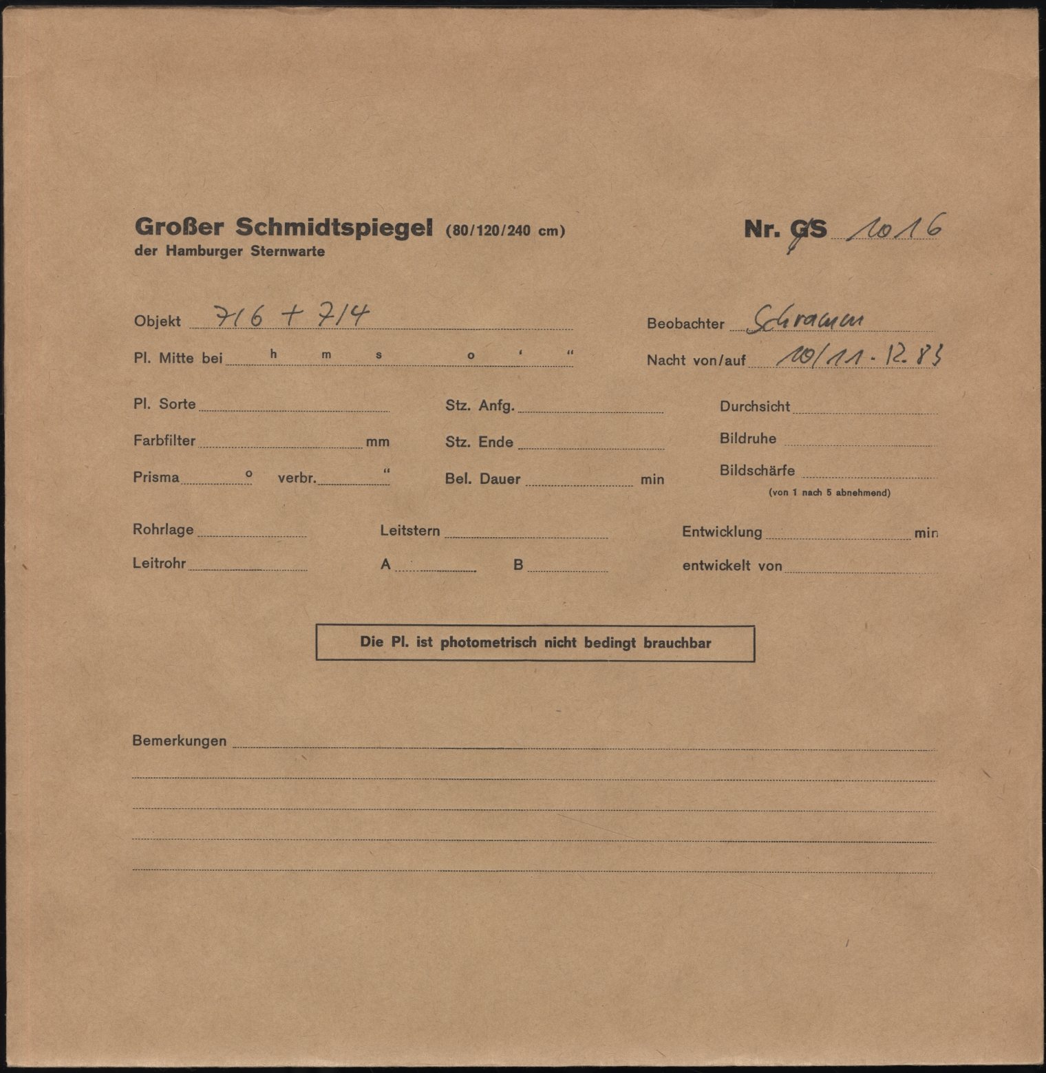 Logpage