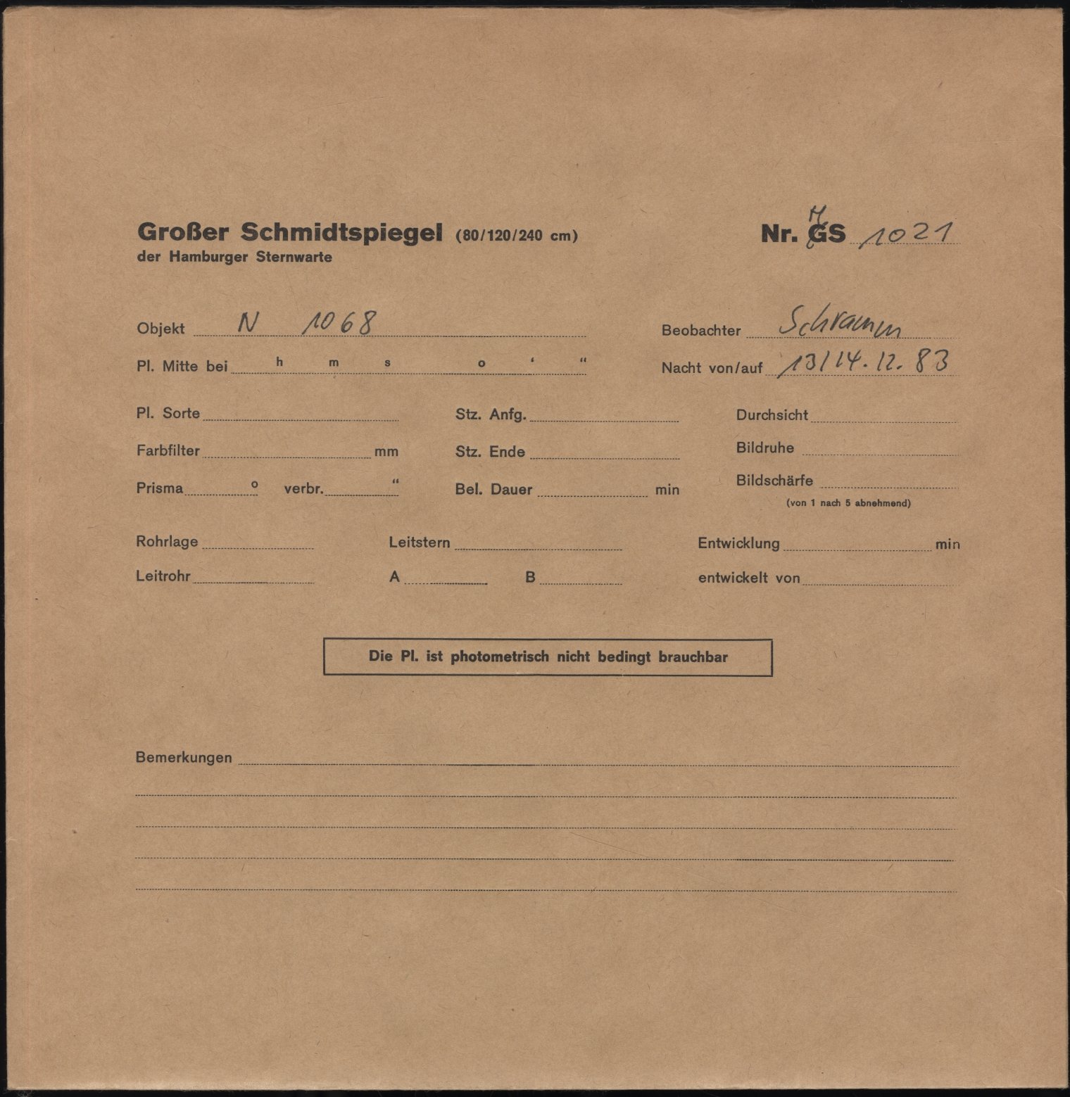 Logpage