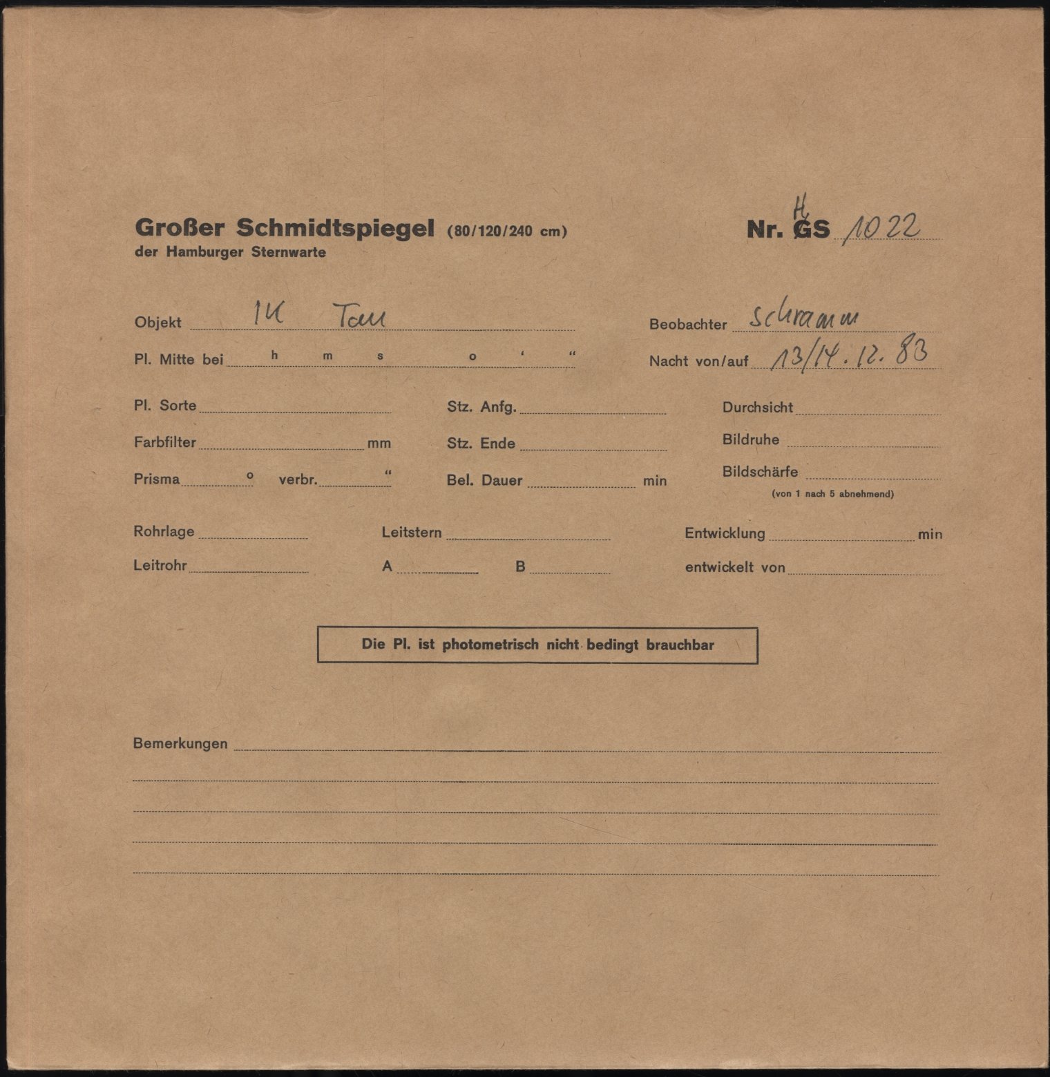 Logpage