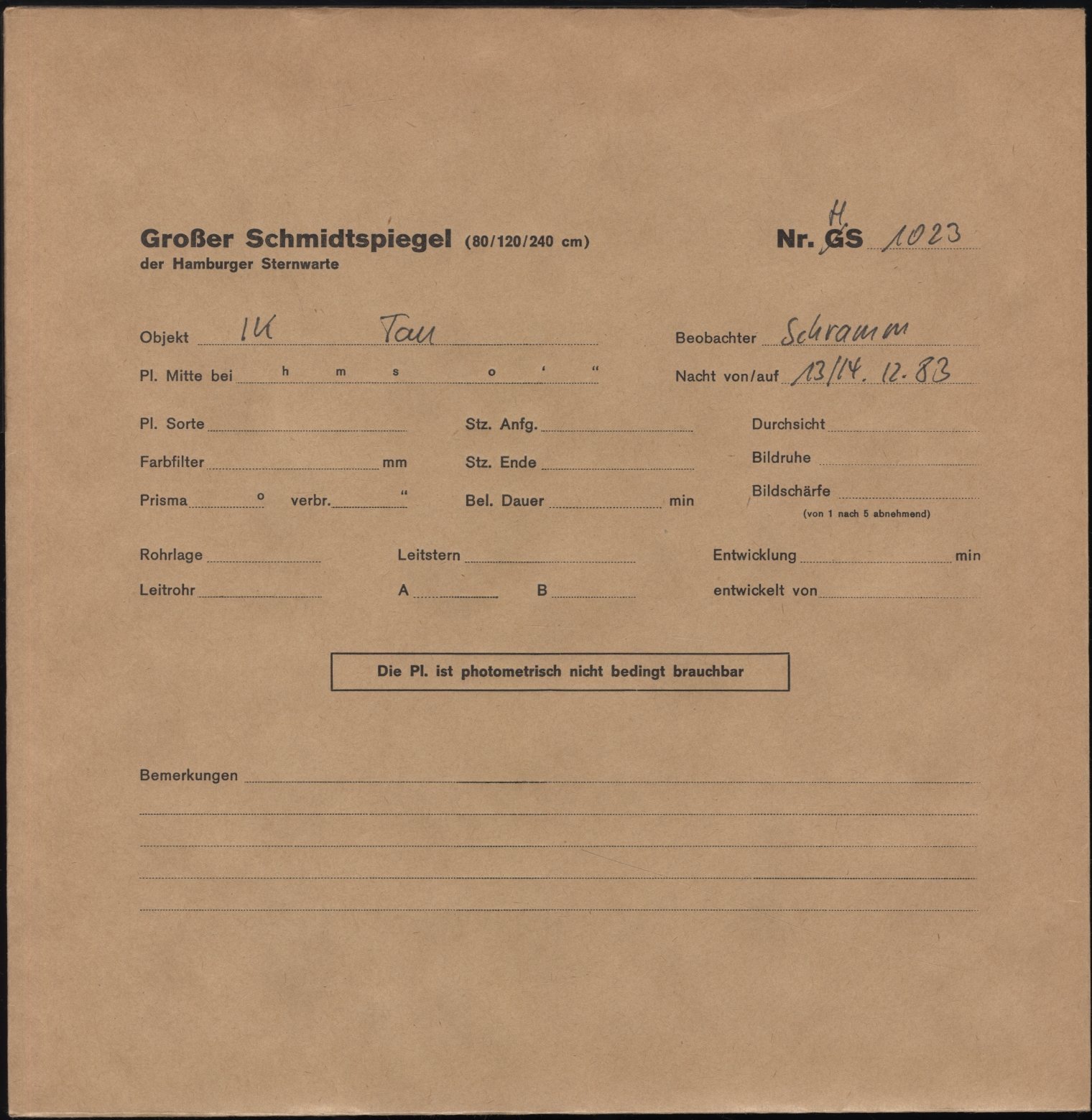Logpage