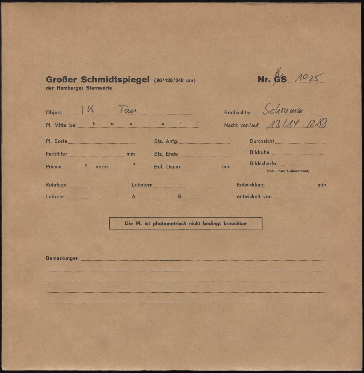 Logpage