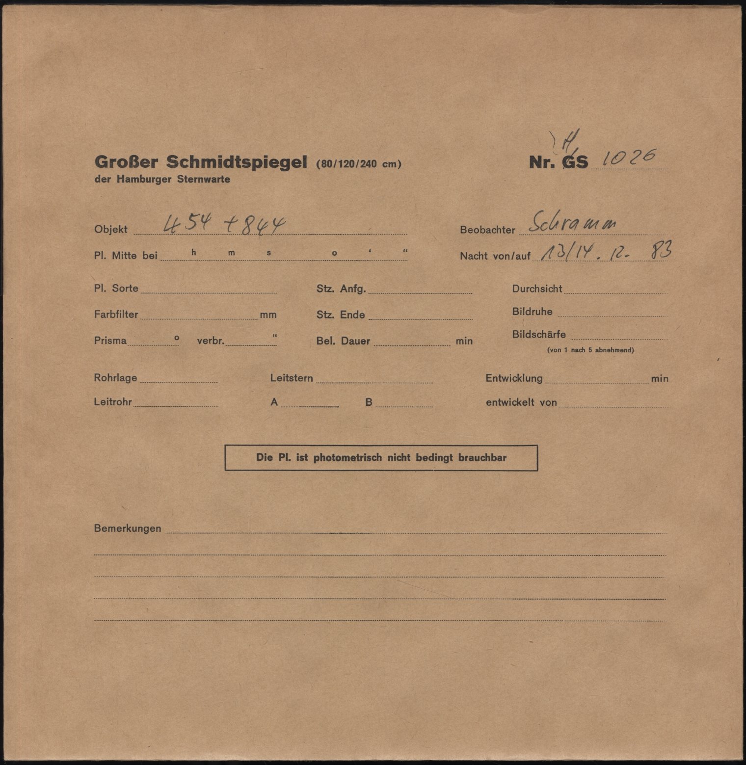 Logpage