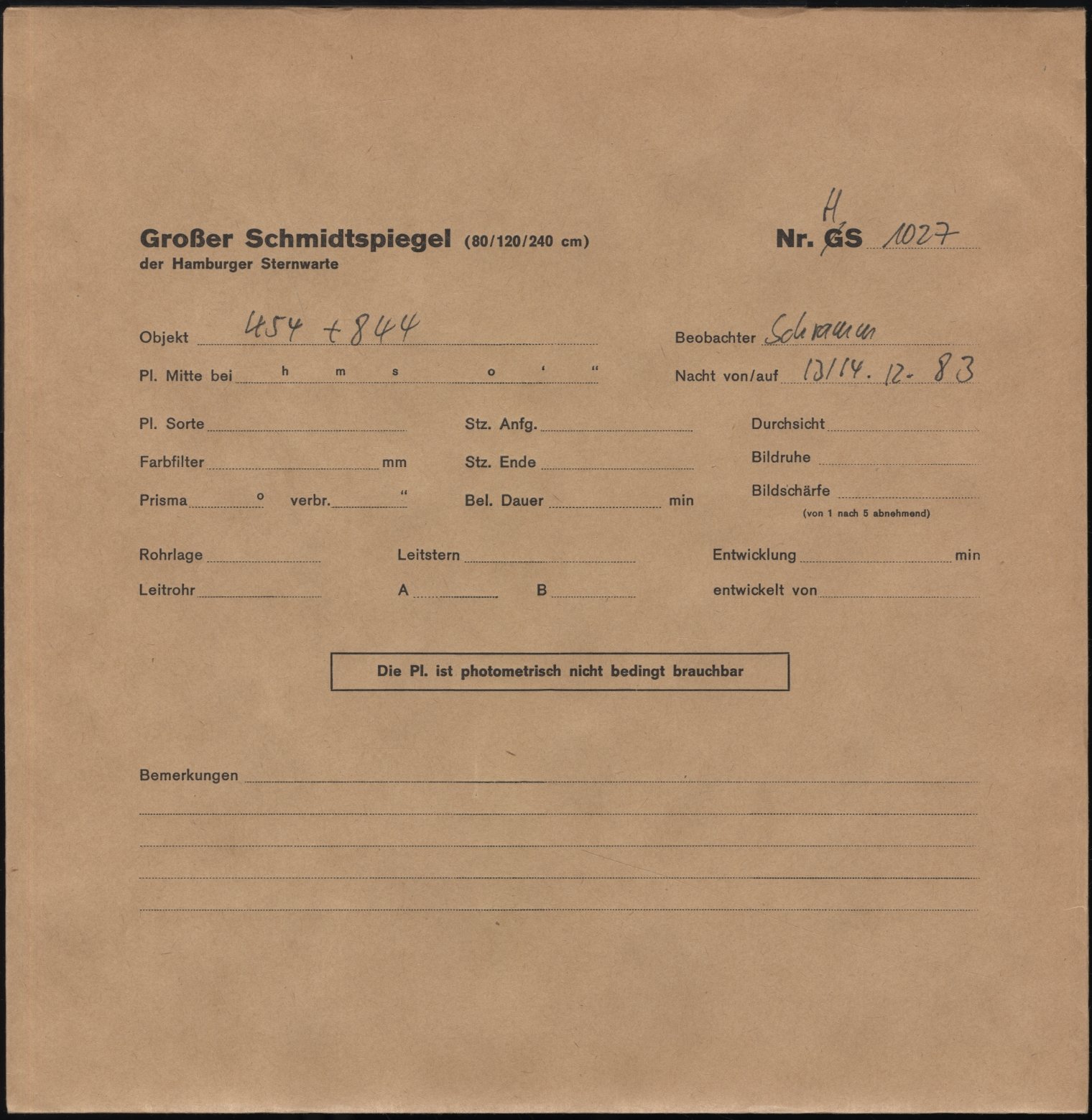 Logpage