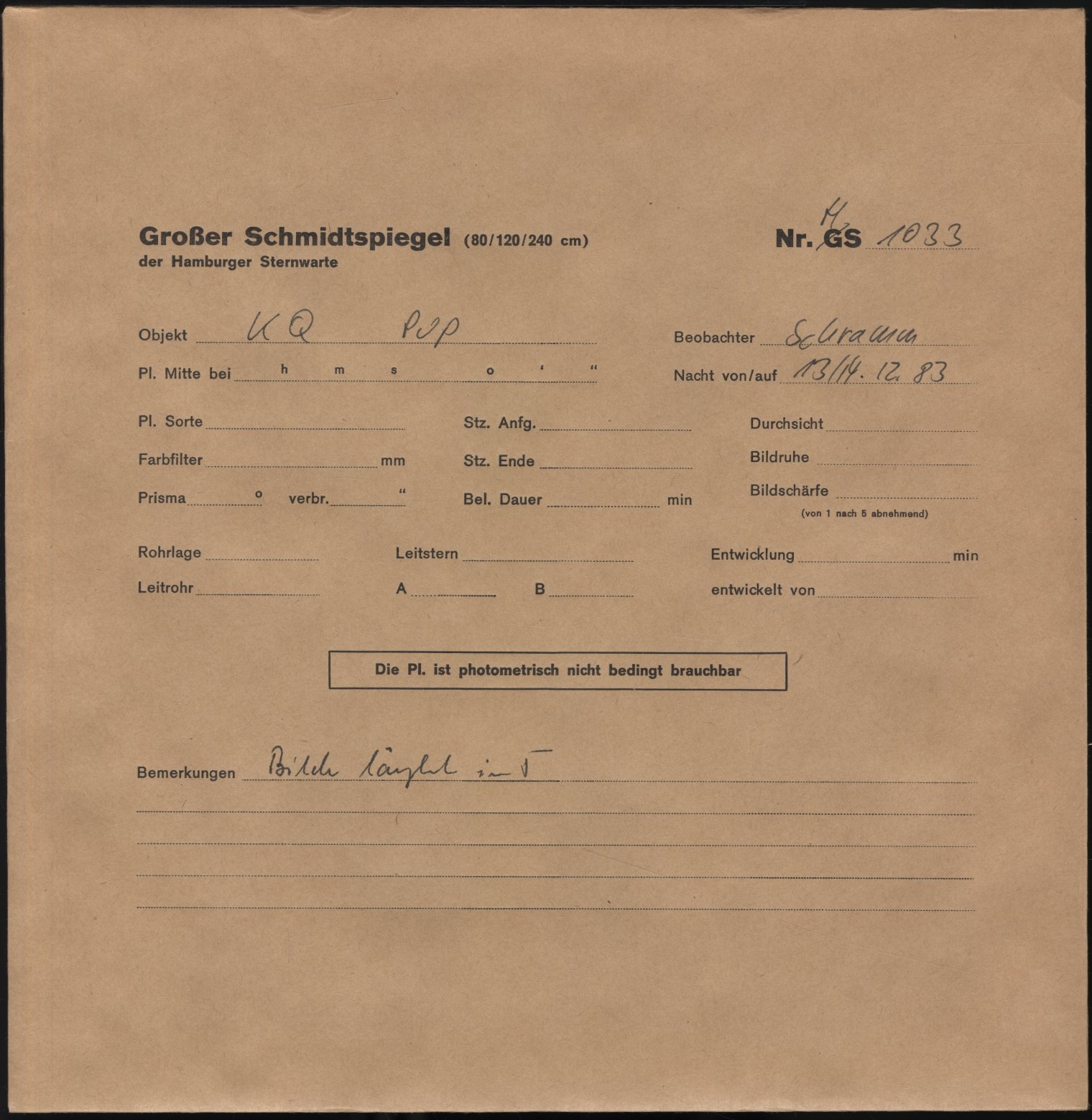 Logpage
