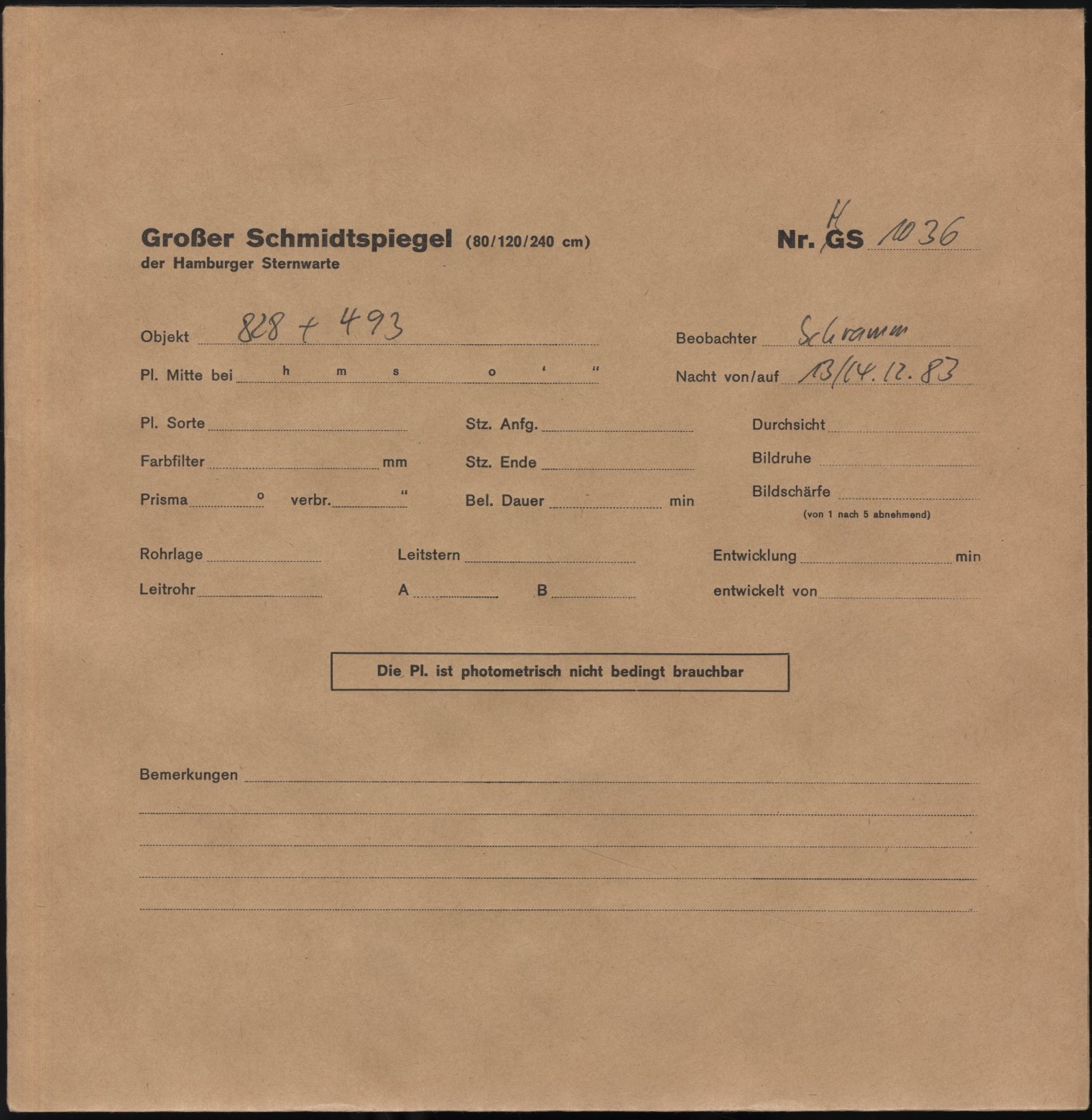 Logpage