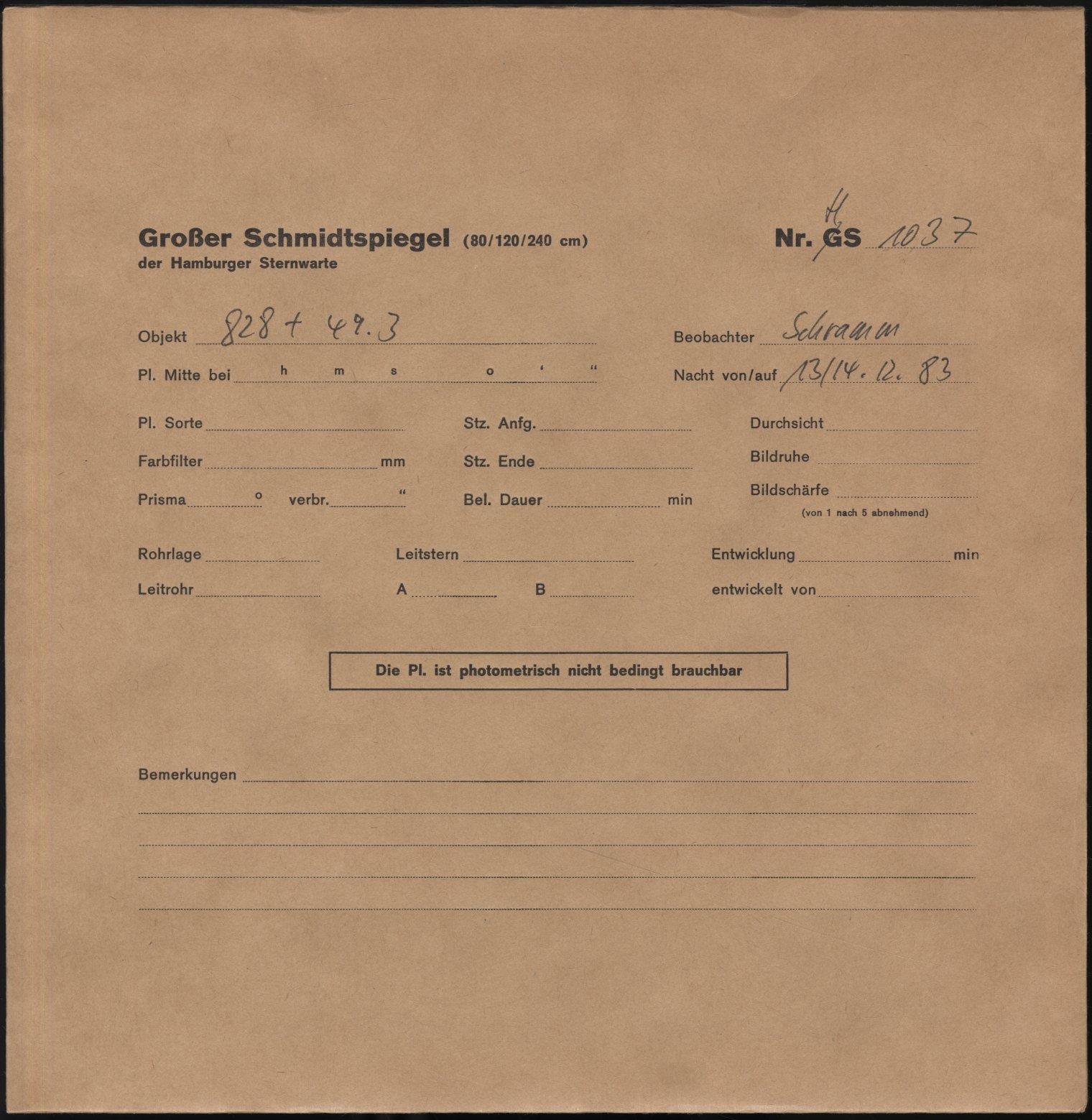 Logpage