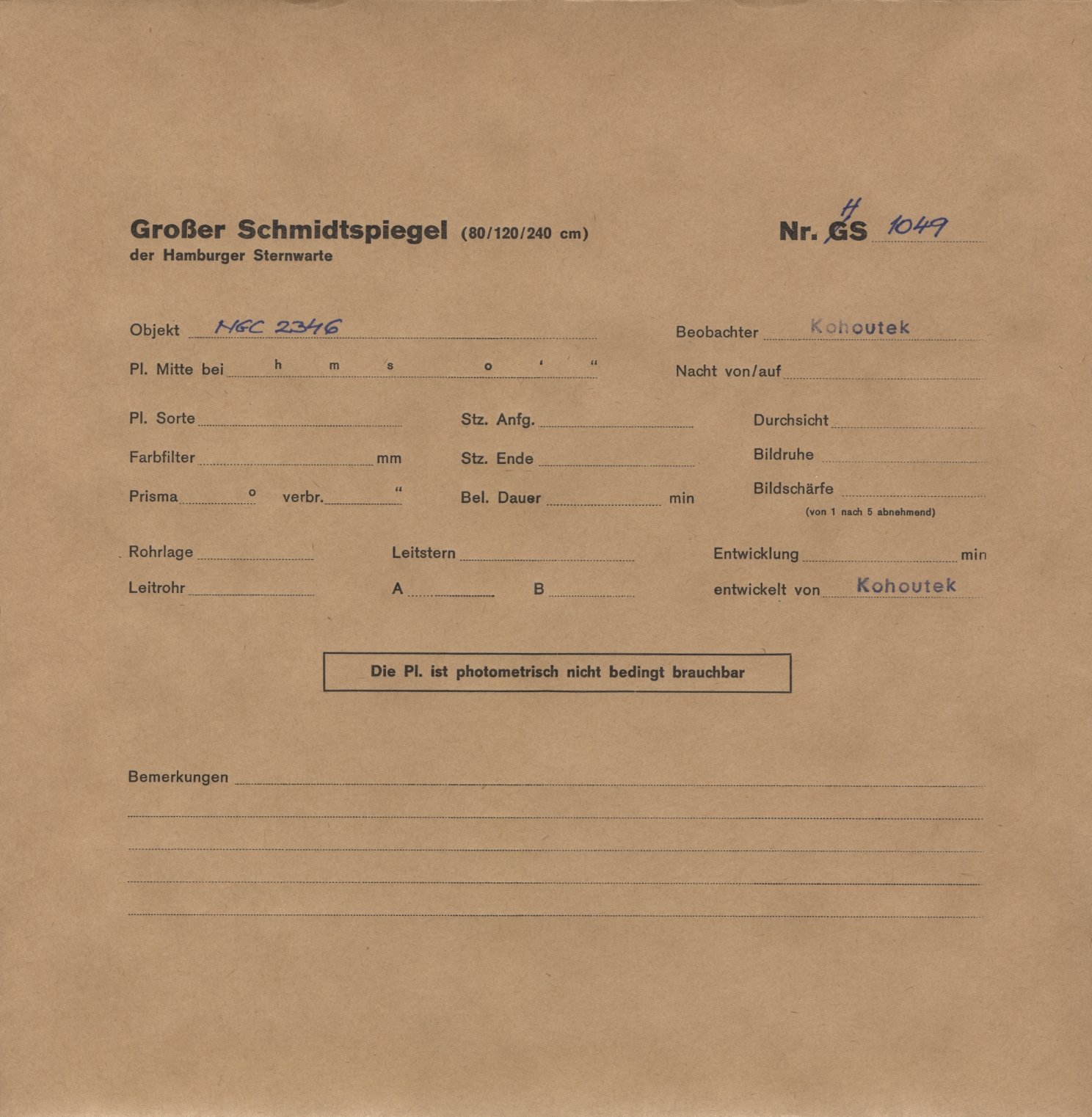 Logpage
