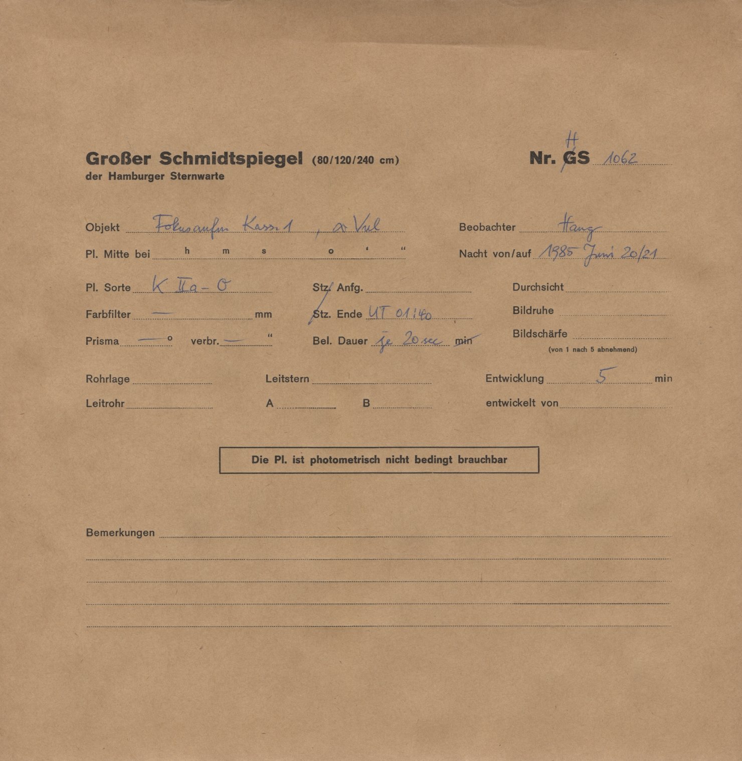 Logpage