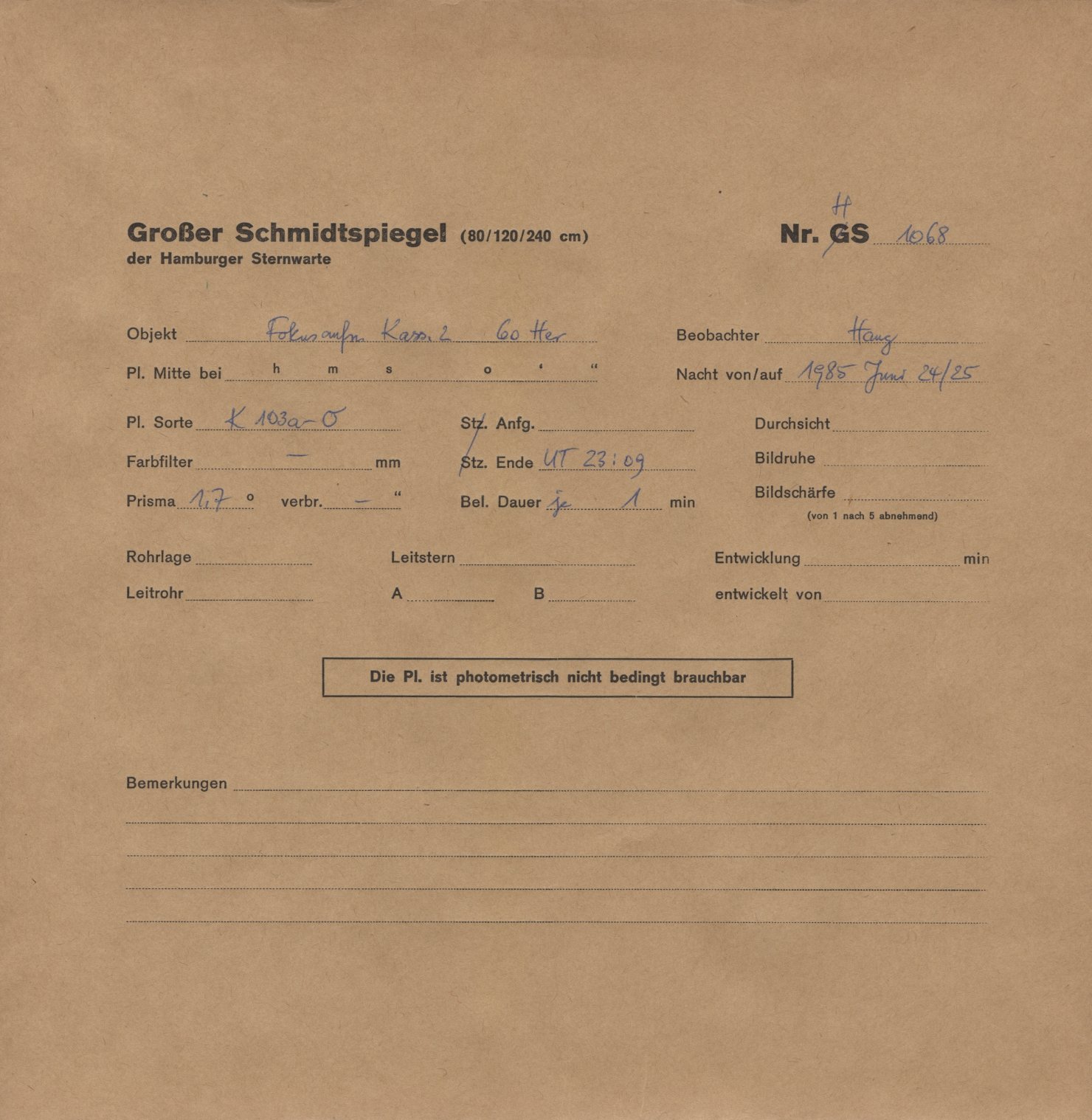 Logpage