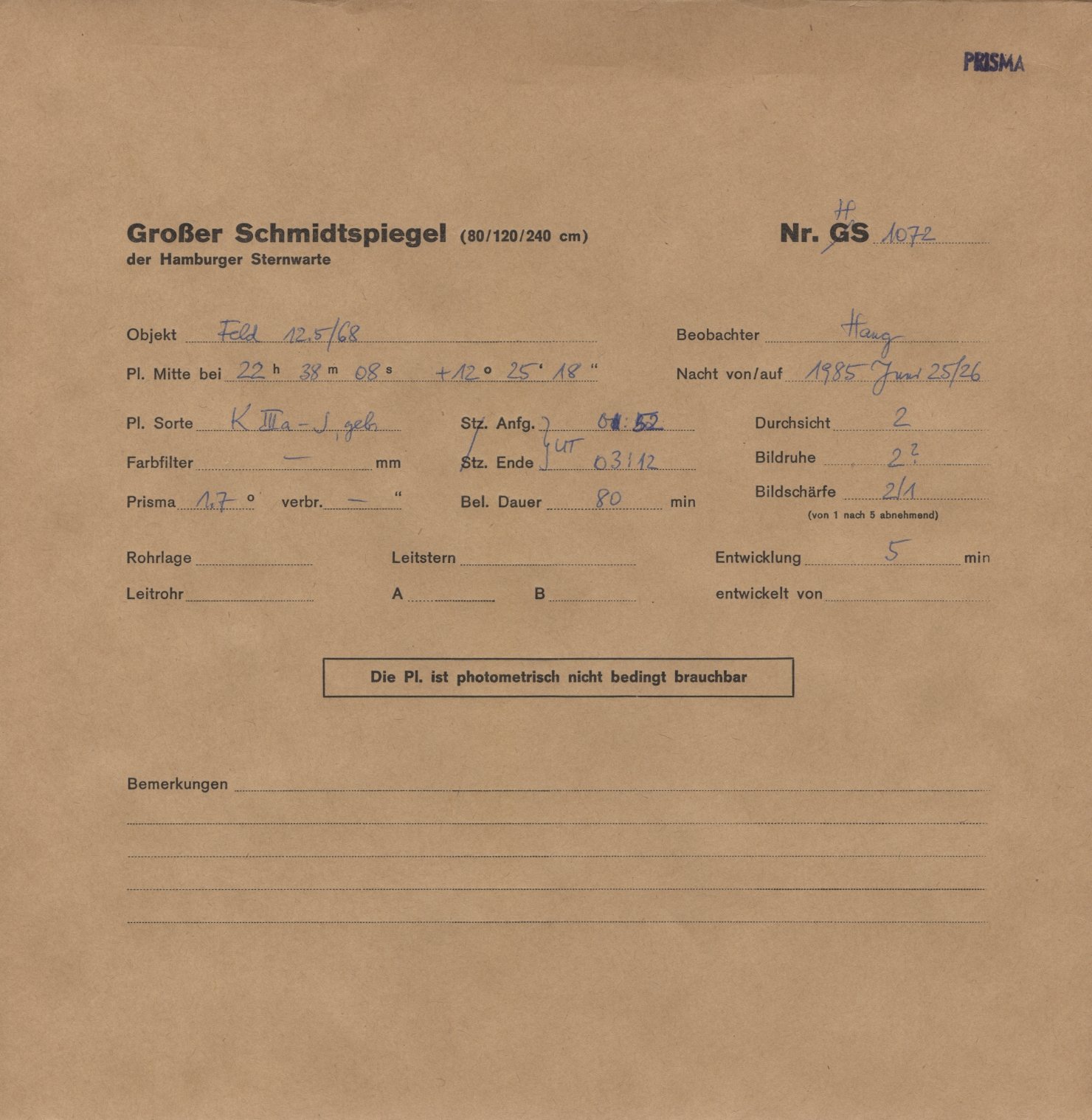 Logpage