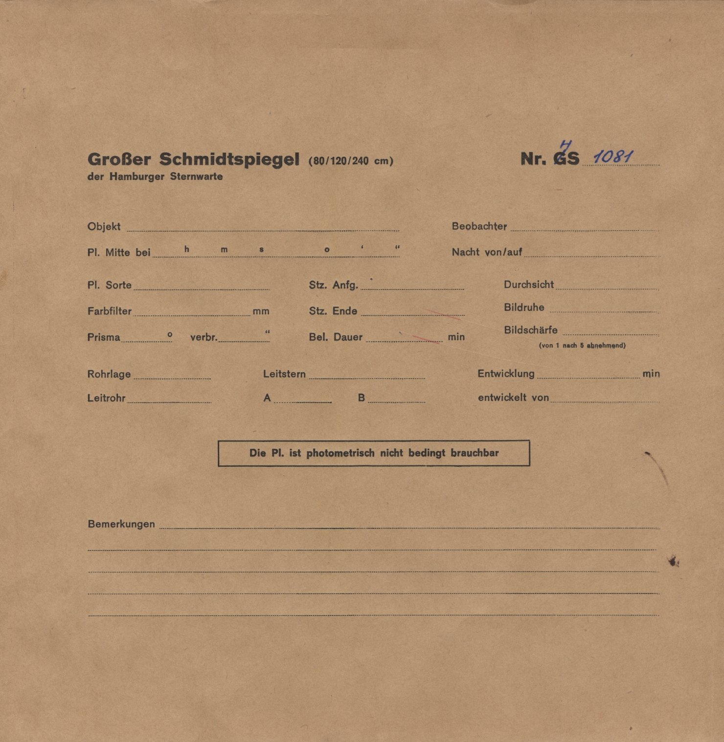 Logpage