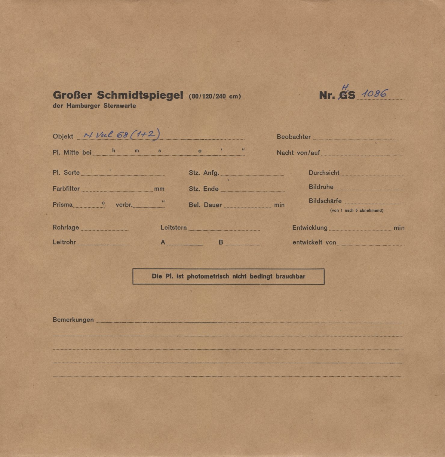 Logpage